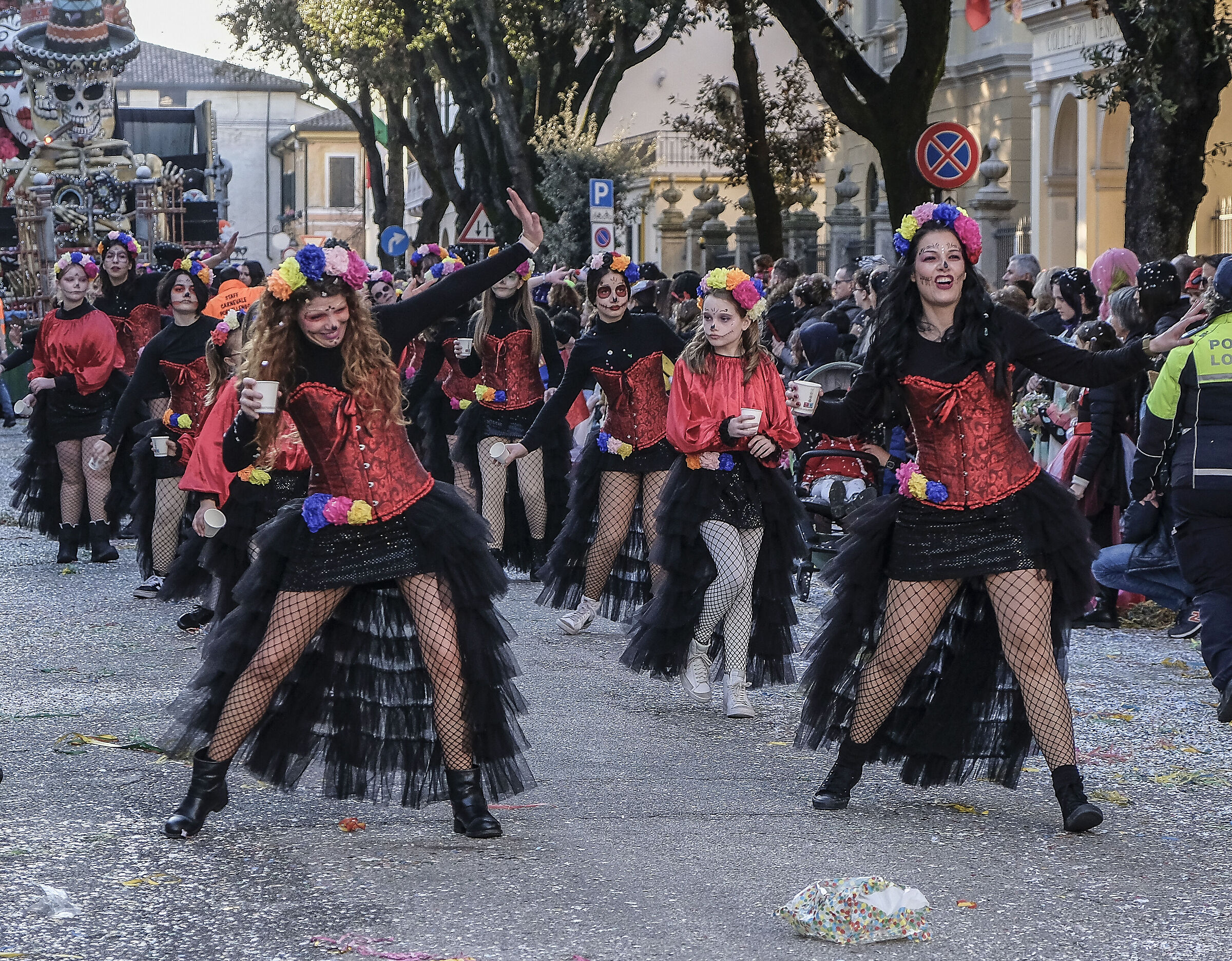 volti in carnevale