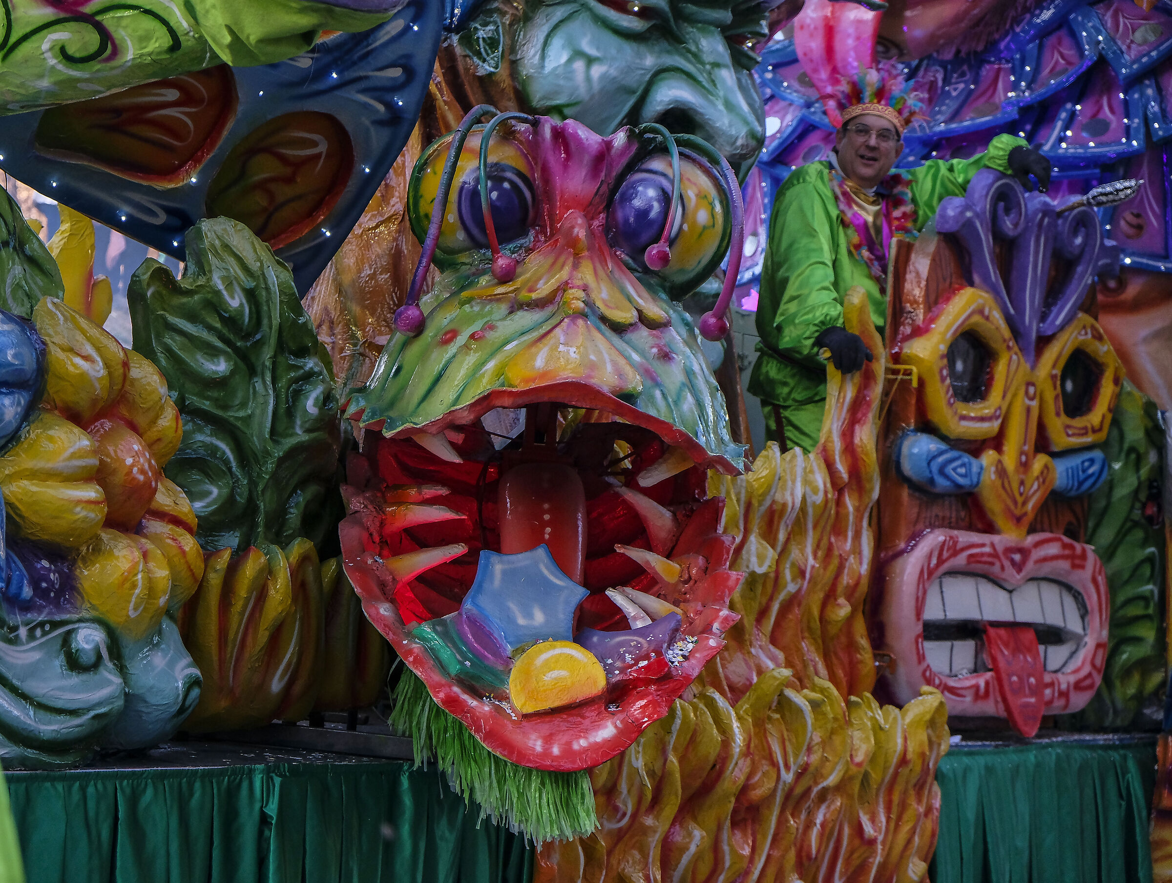 volti in carnevale