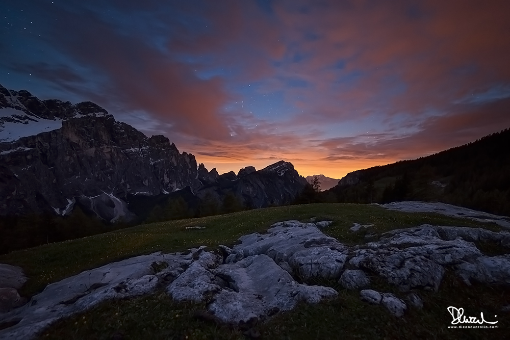 Notturno ai Piani di Pelsa