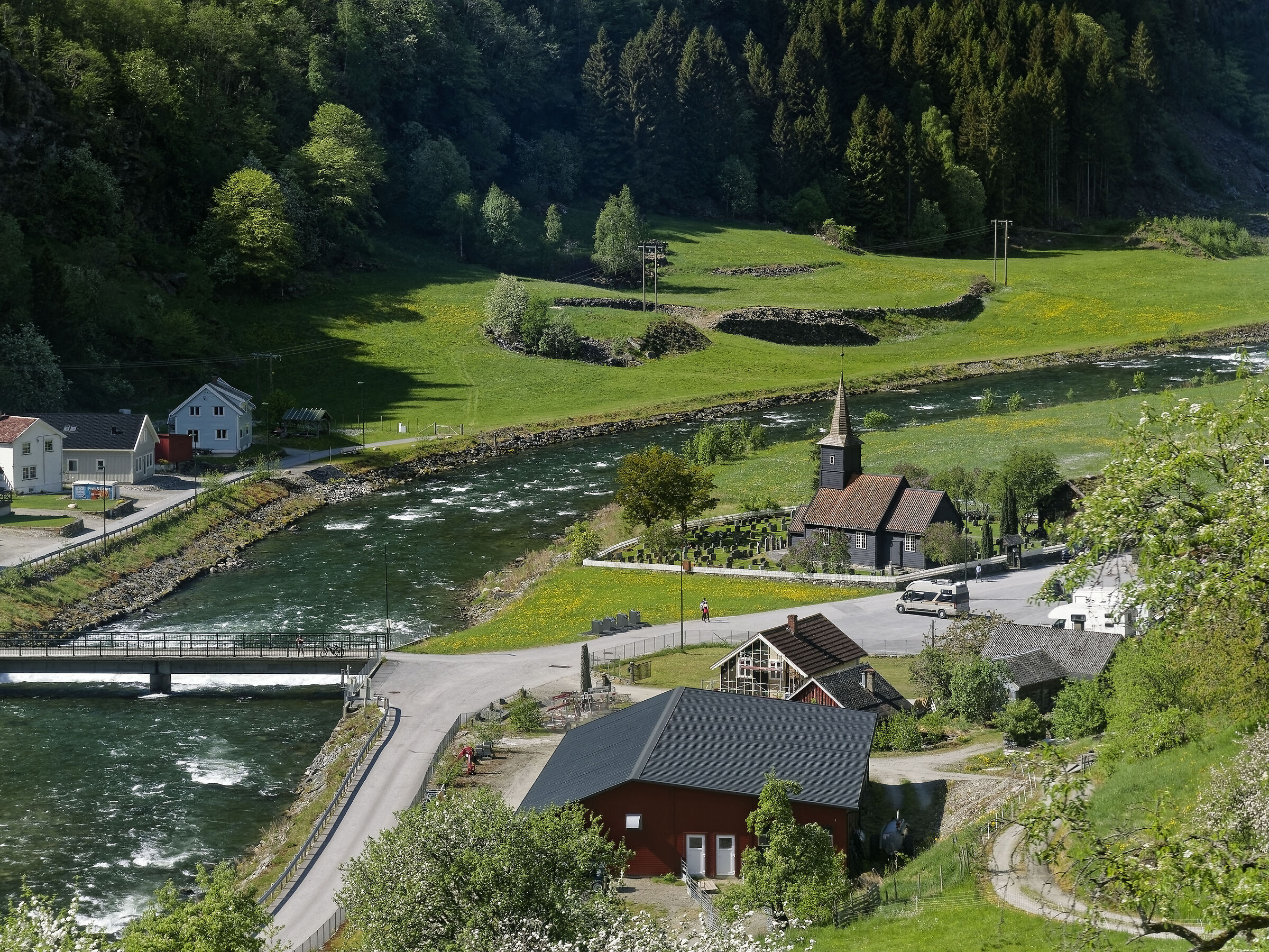 La chiesa di Flam (nor)