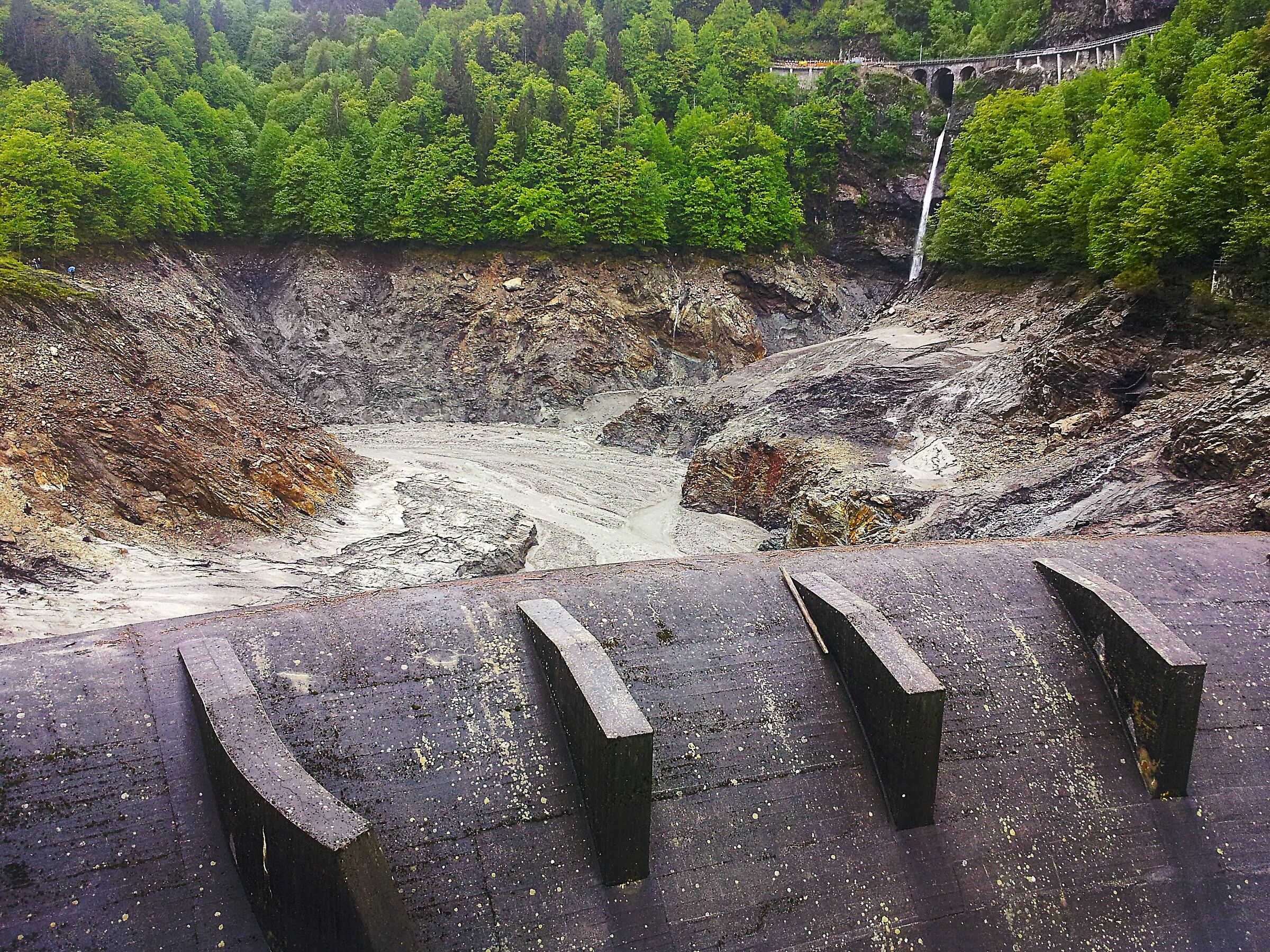 At the bottom of the lake...