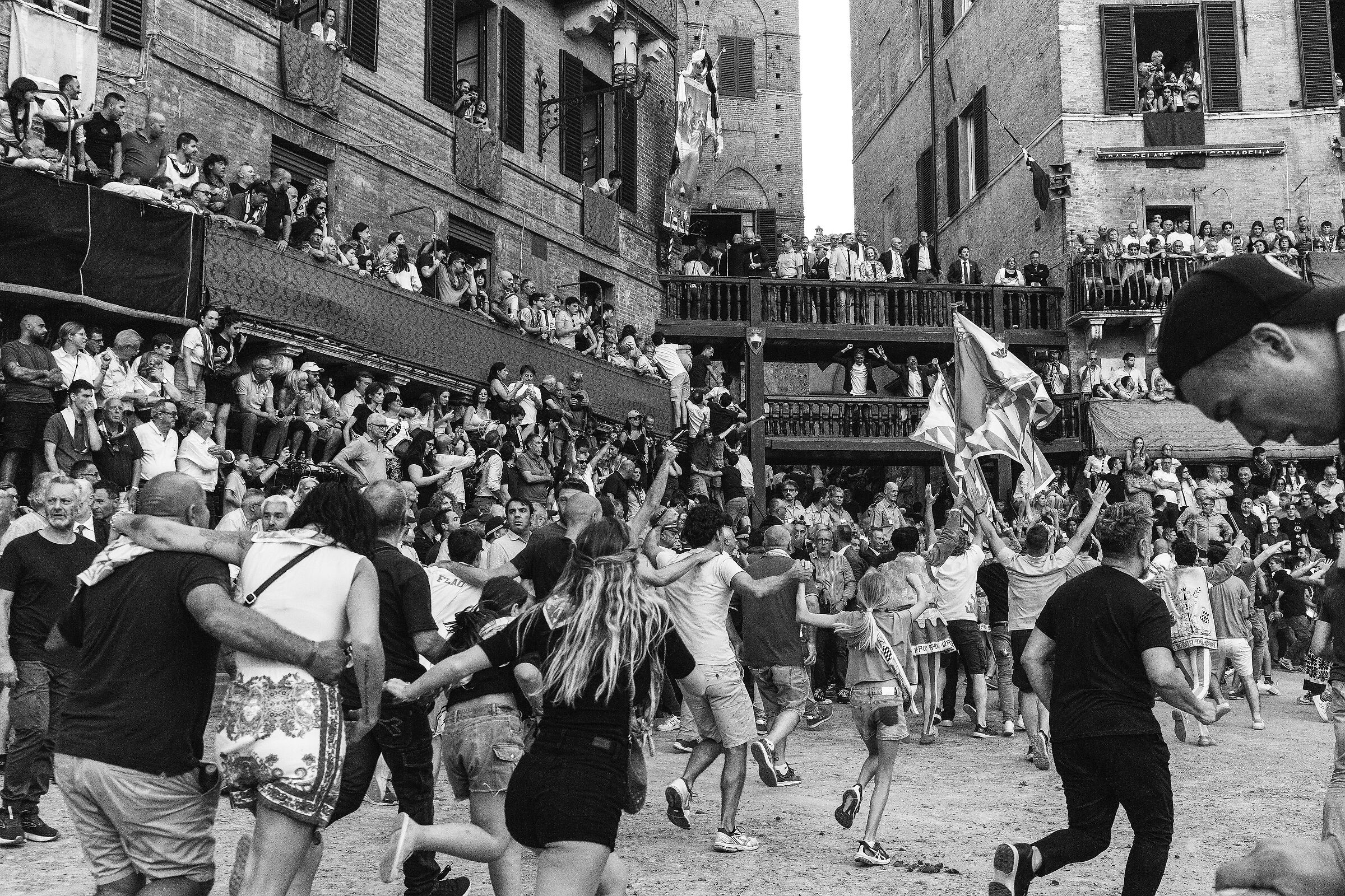 Piazza del Campo, 04 July 2024 - The wave has won