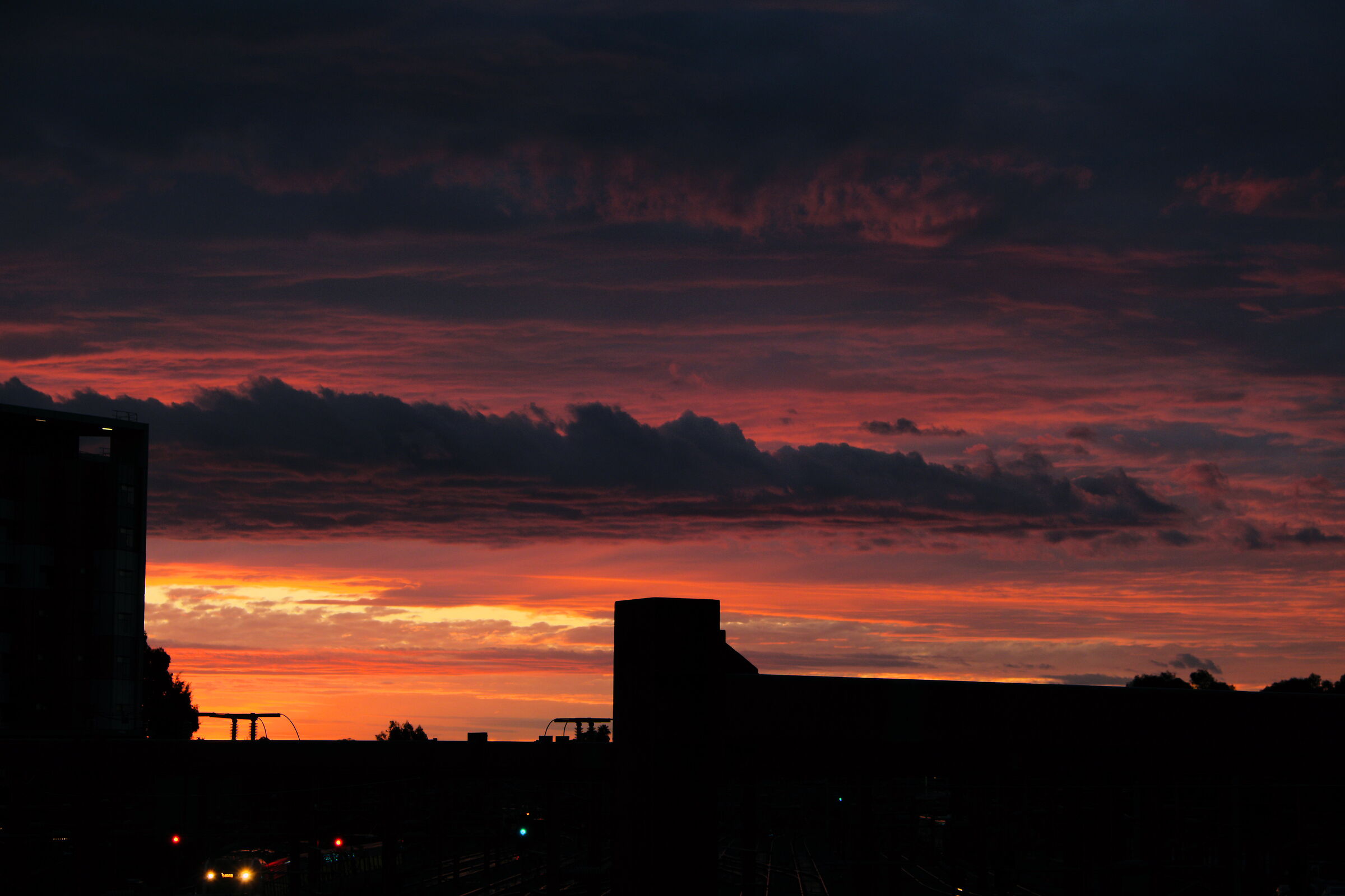 Adelaide ferry skyline