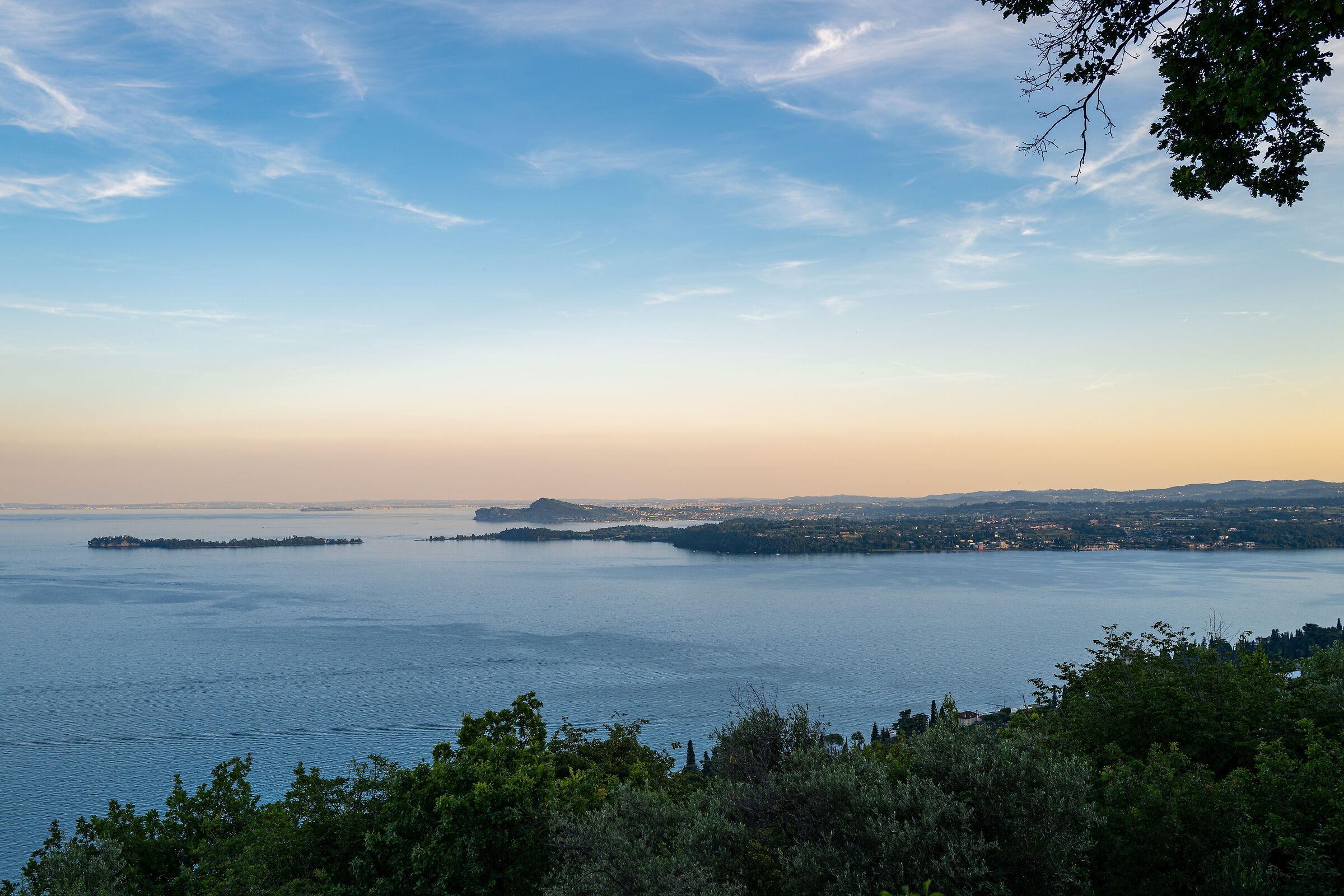 Tramonto sul Garda