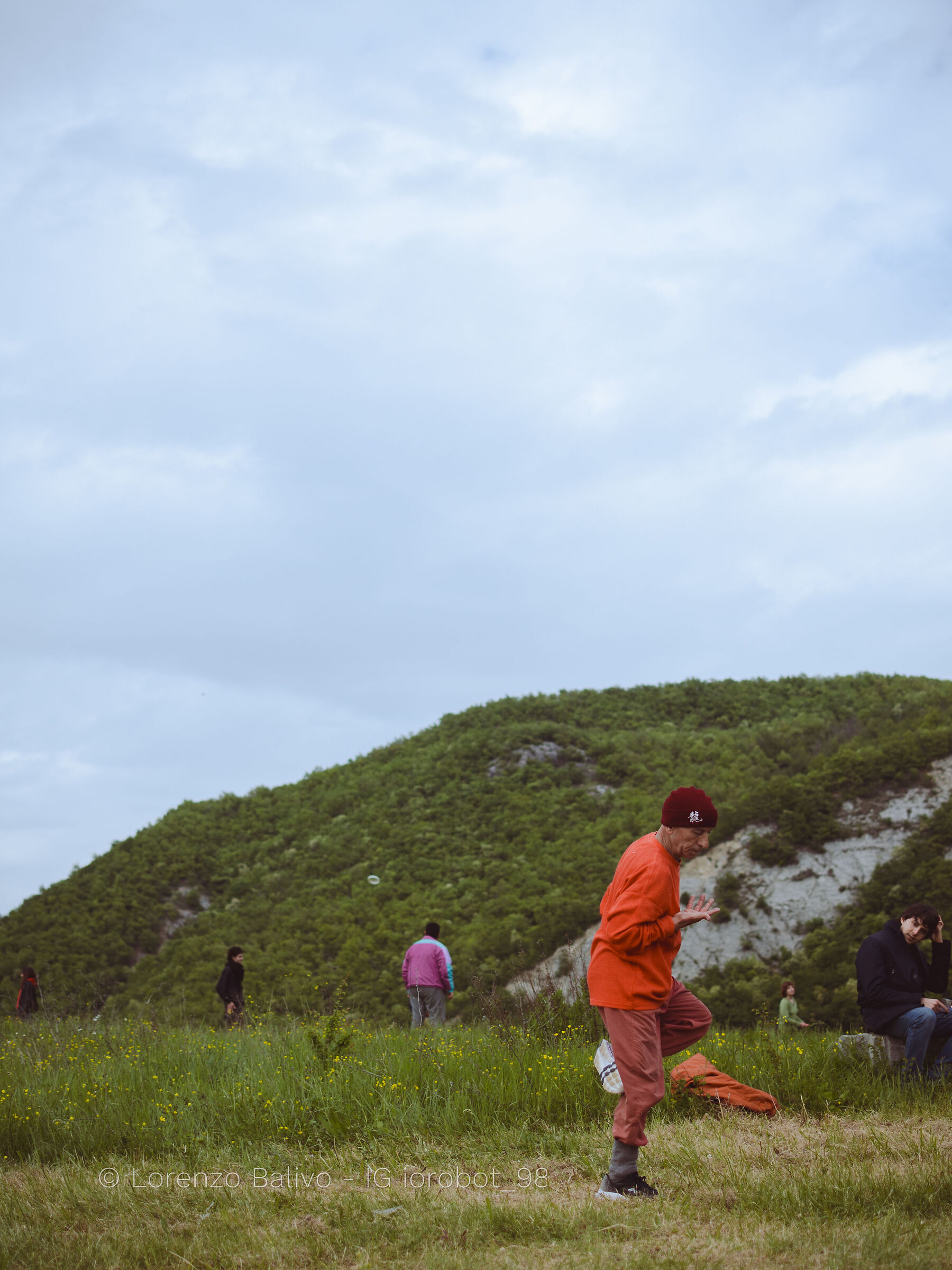 Thai Chi Master in Montesole, during April 25th