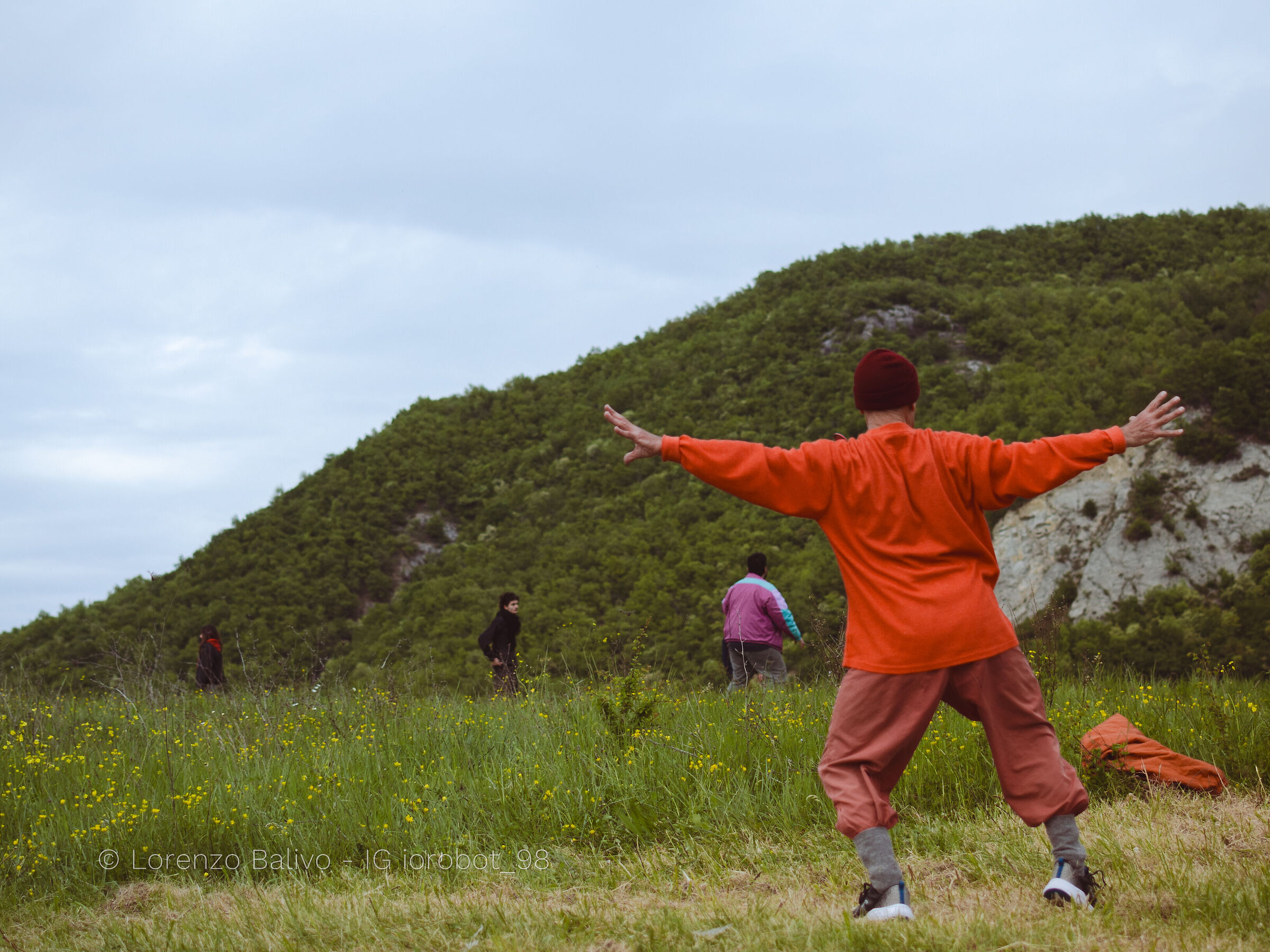 Thai Chi Master in Montesole, during April 25th