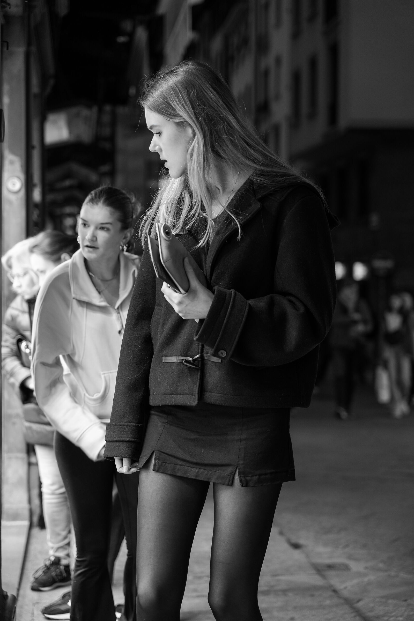 Admiring jewels