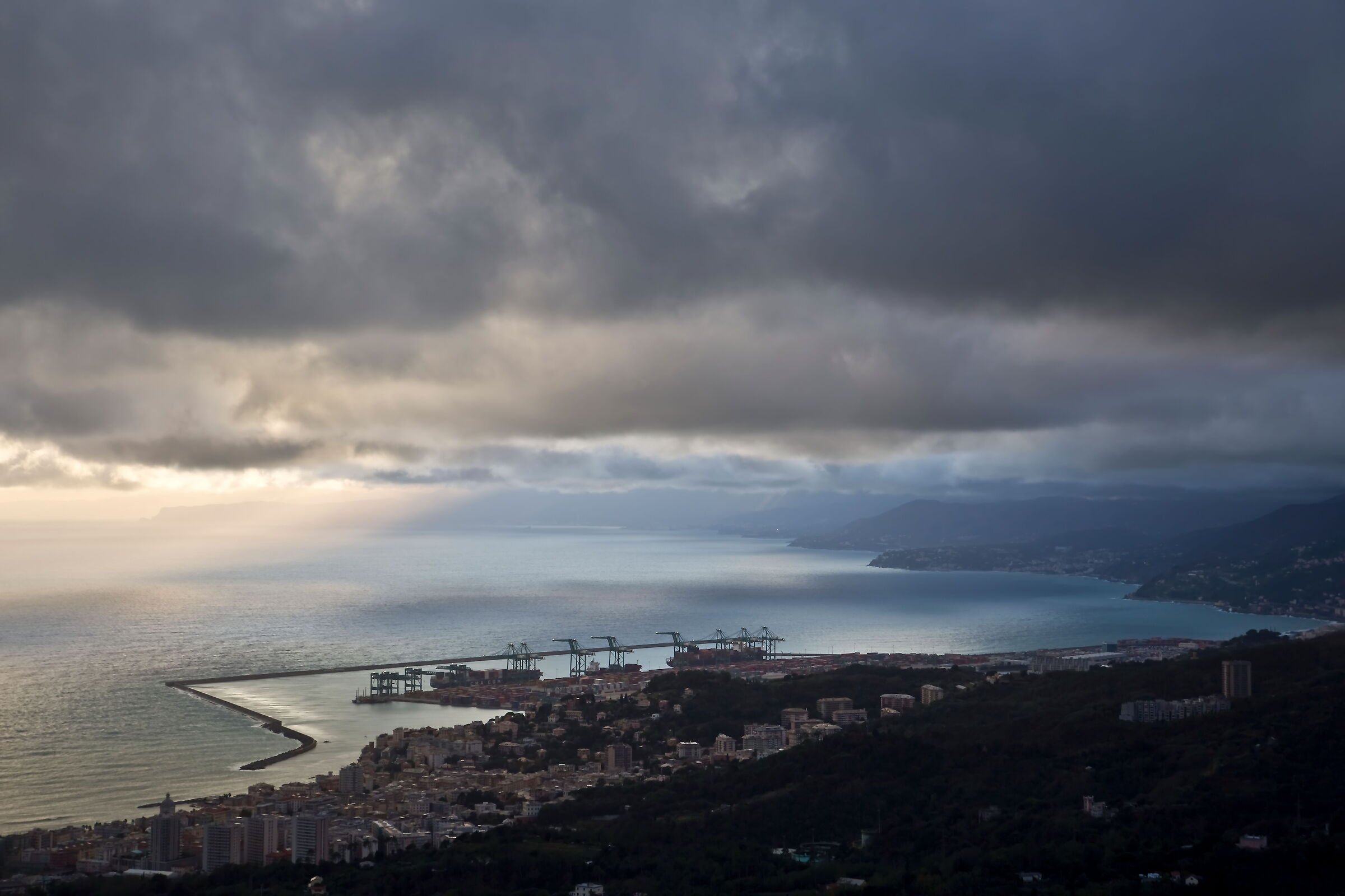 The west of Genoa