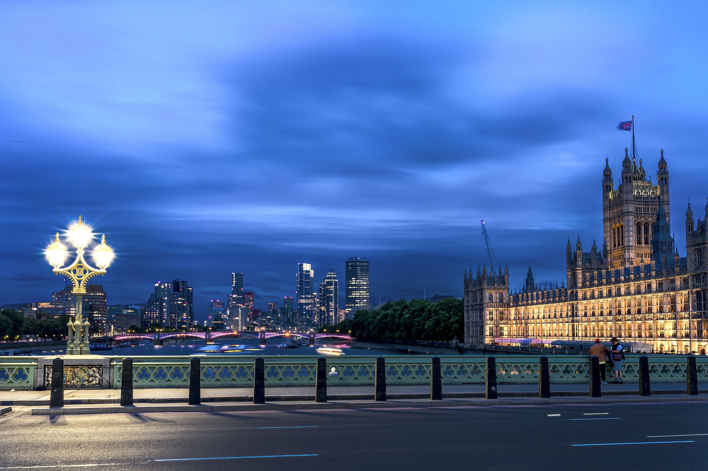 London city by night