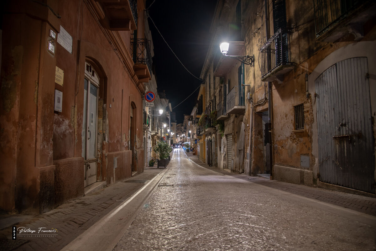 Villages in the evening
