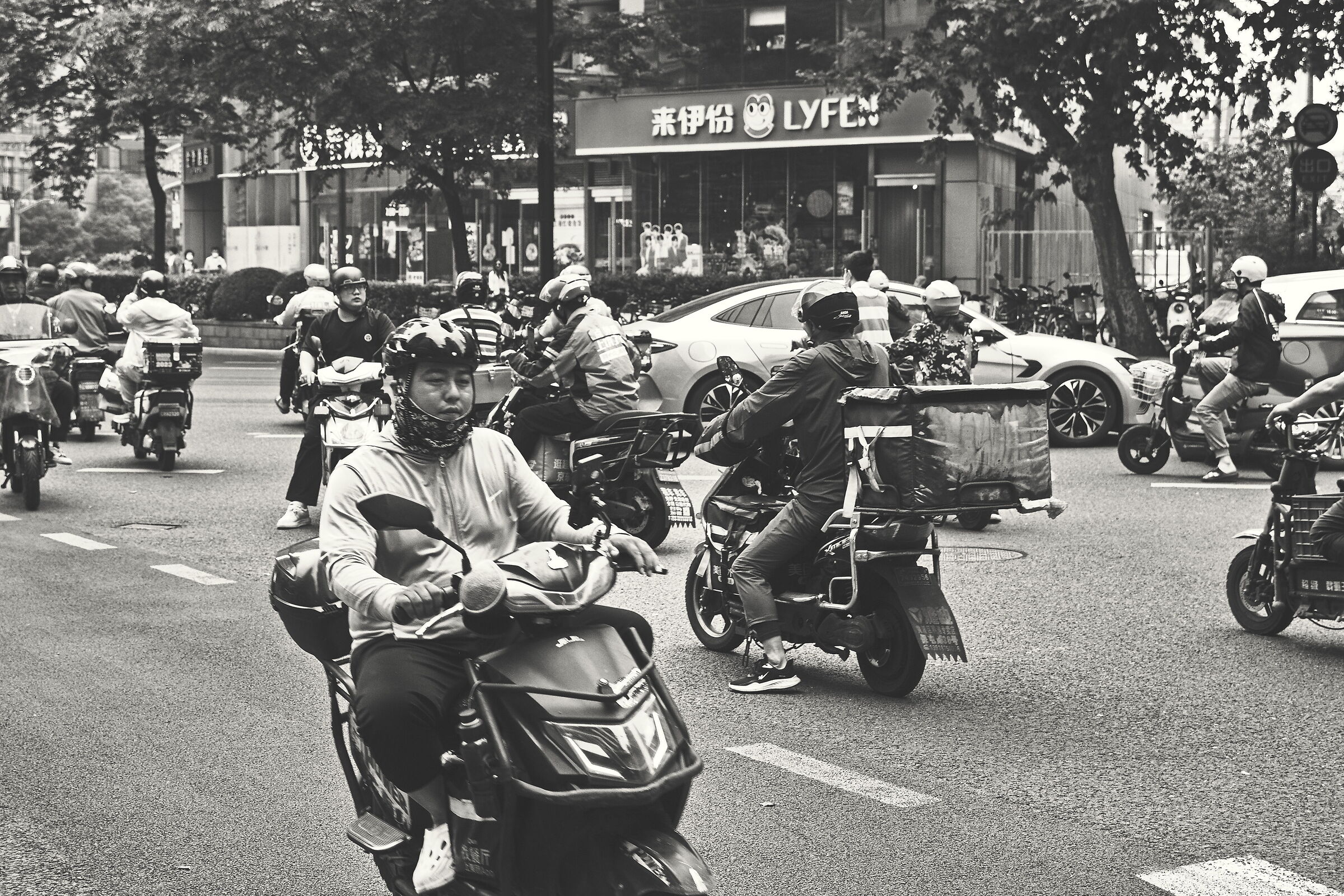 Motorini di Shanghai