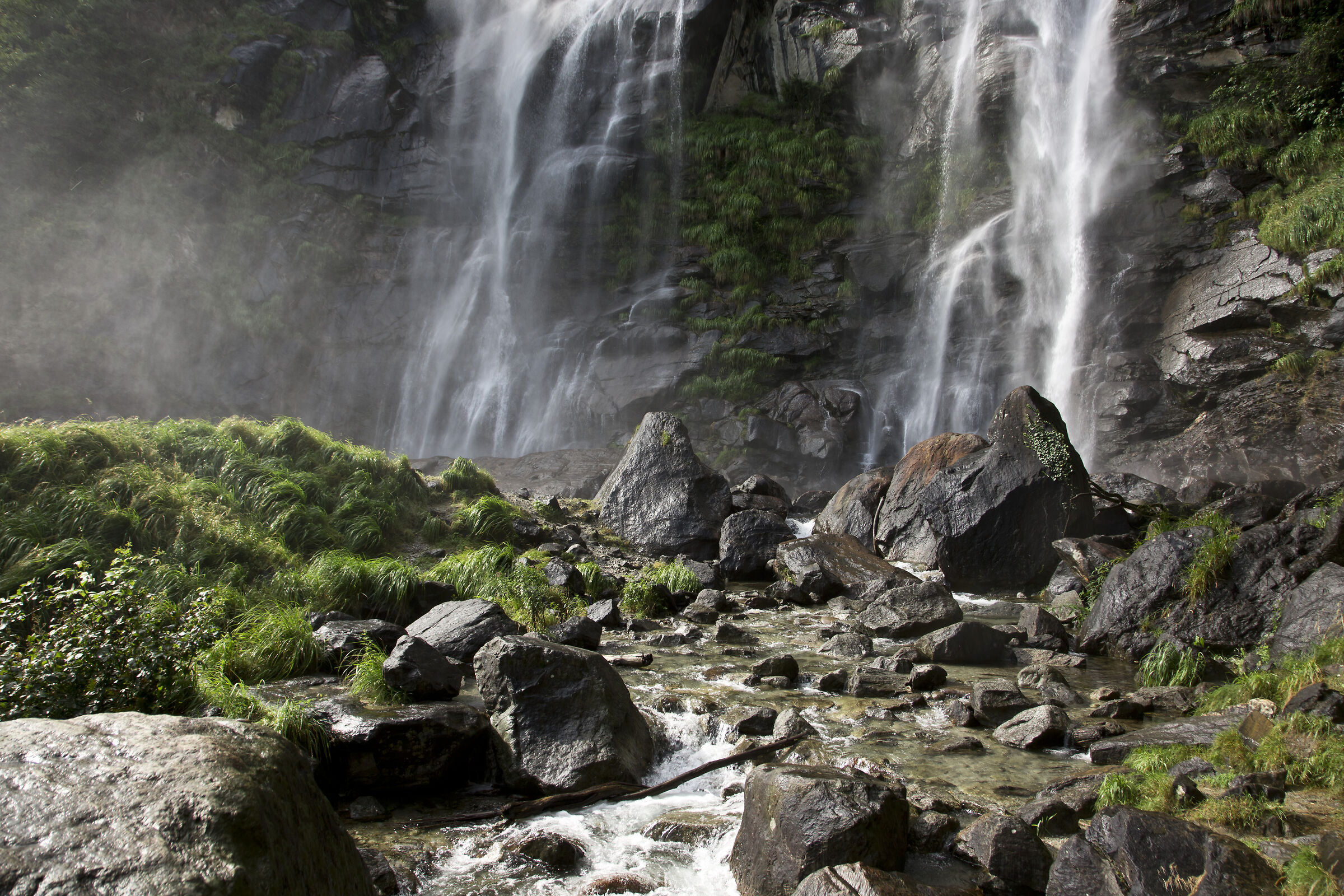 Chiavenna, cascata dell'acquafraggia