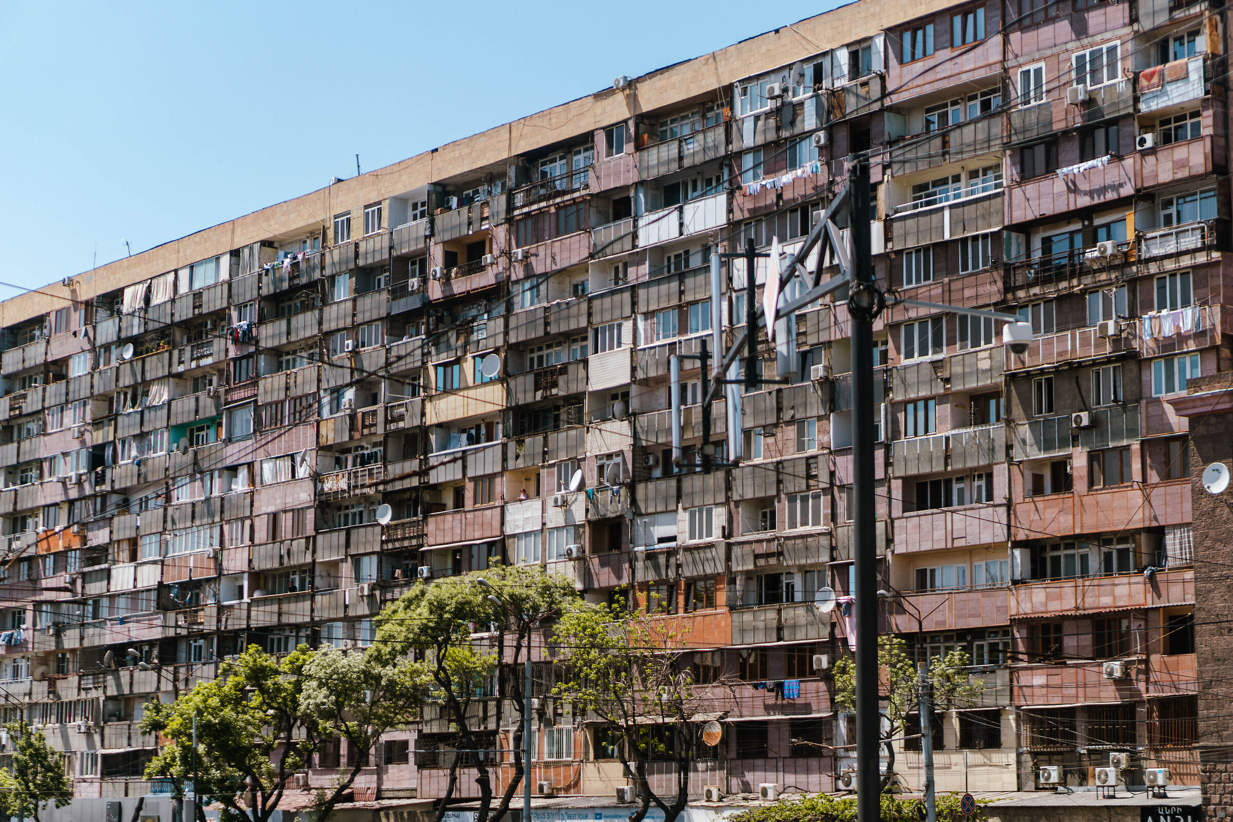 Condominio brutalista Yerevan