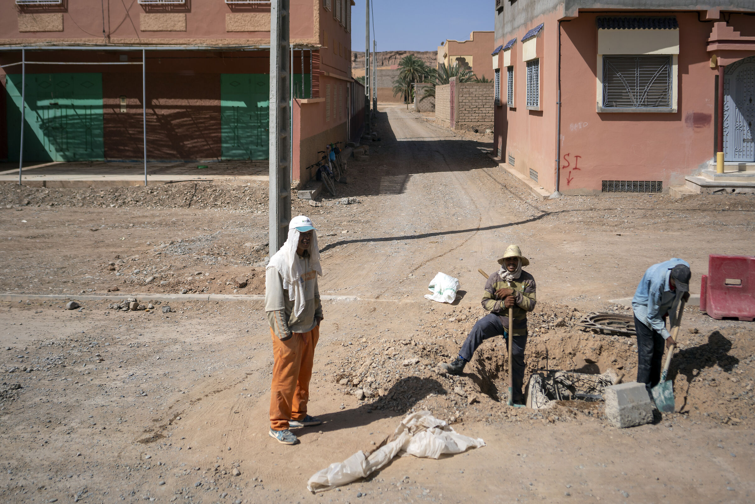 Uomini al lavoro, Marocco