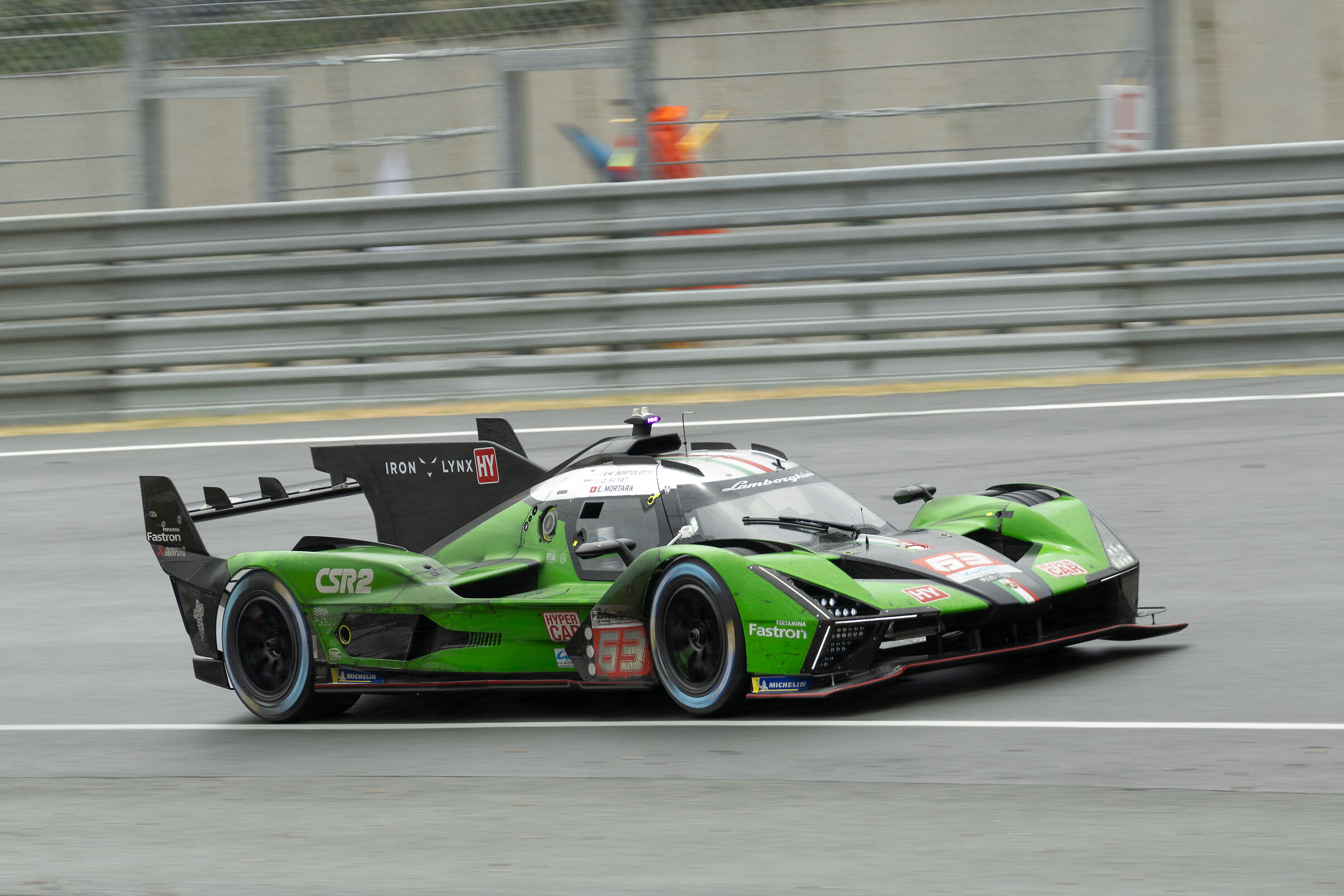 Entrambe le Lamborghini sono giunte al traguardo