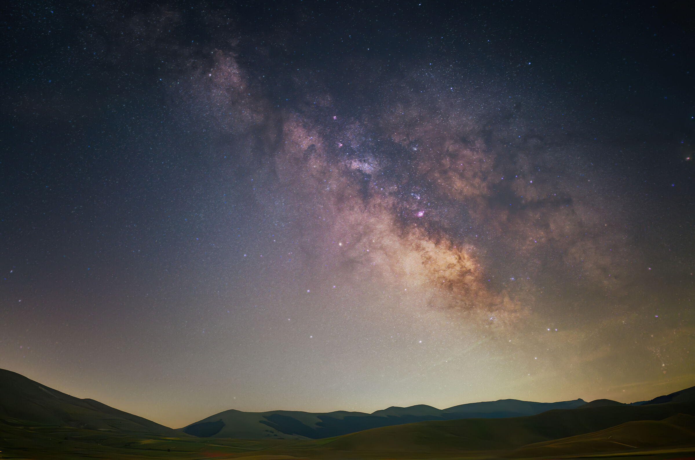 Milky Way in Castelluccio