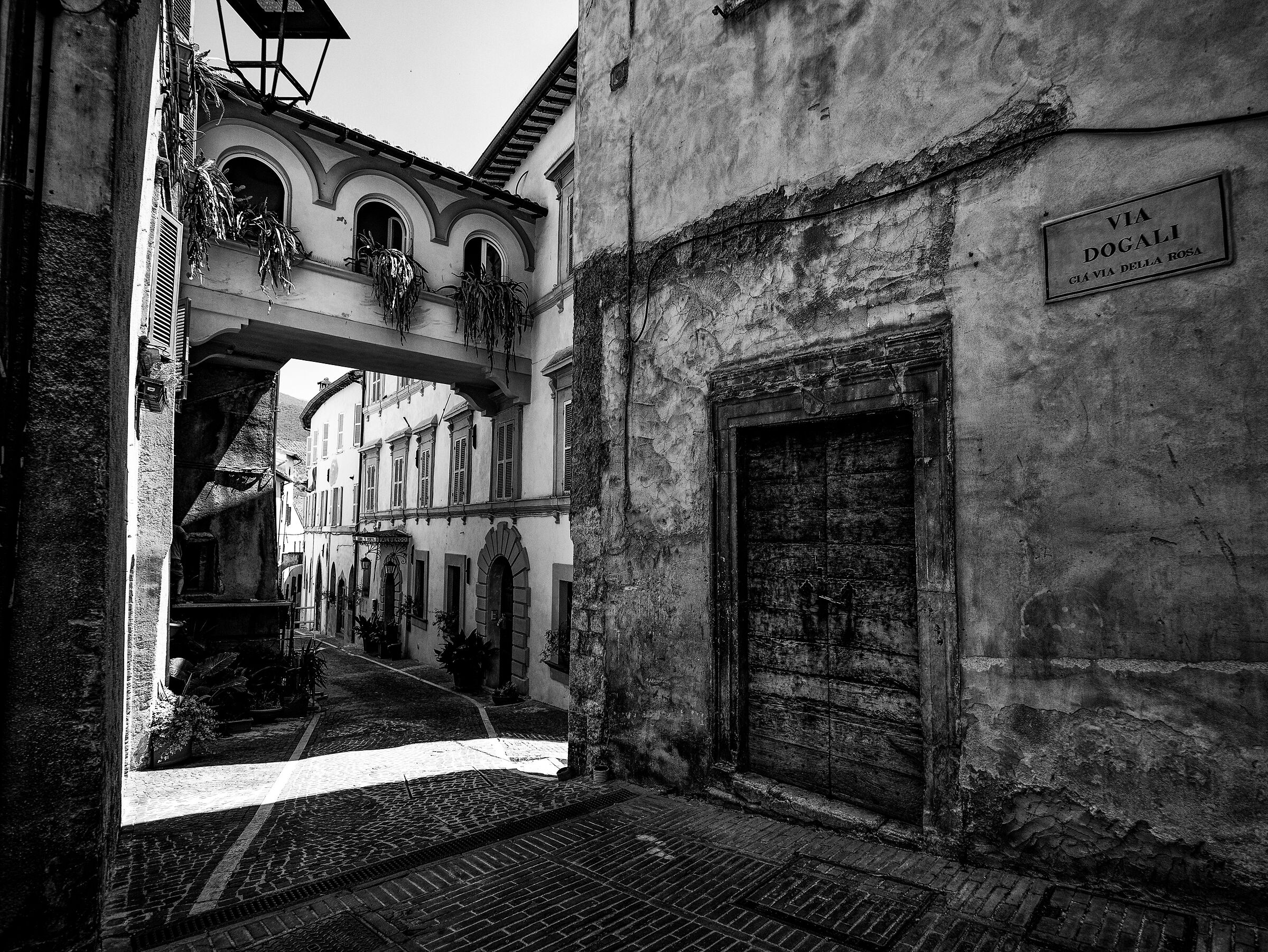 Glimpse of Trevi in Umbria