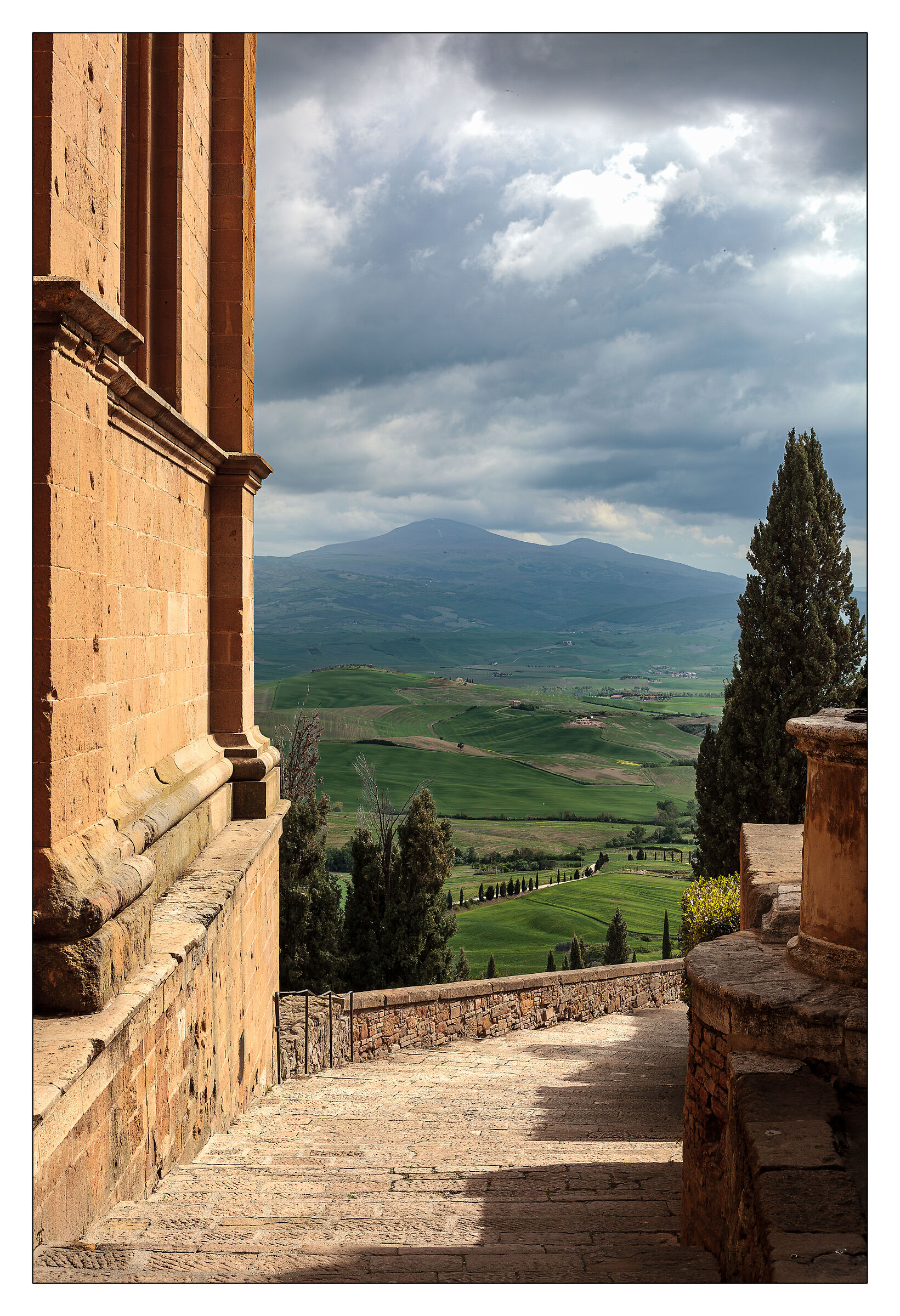 Pienza e la sua campagna.
