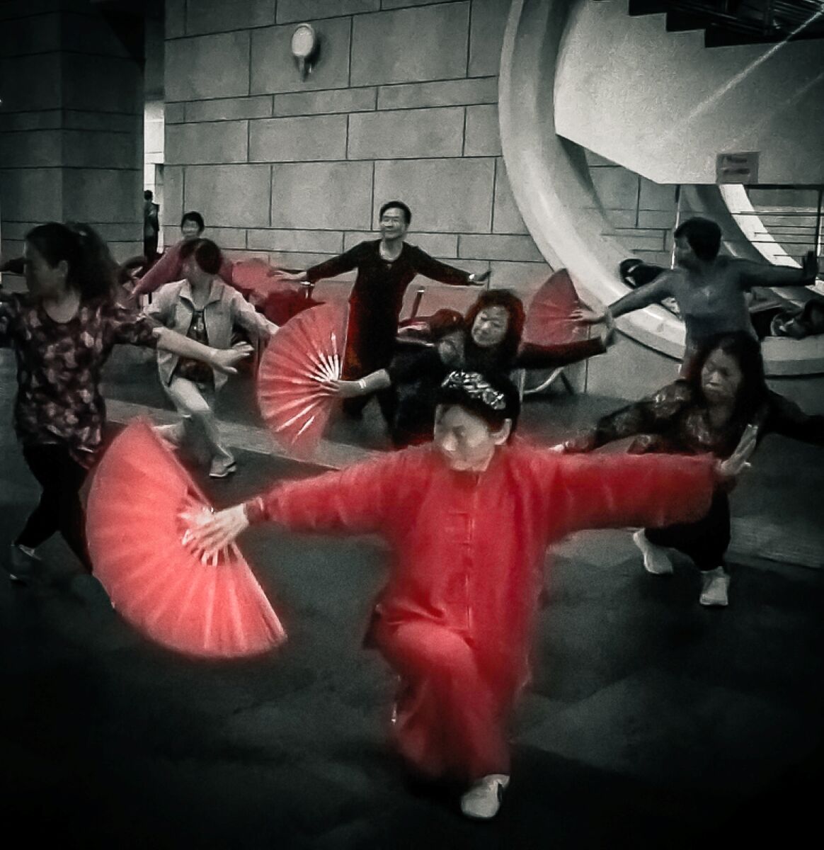 Tai Chi per anziani - Mongolia Interna