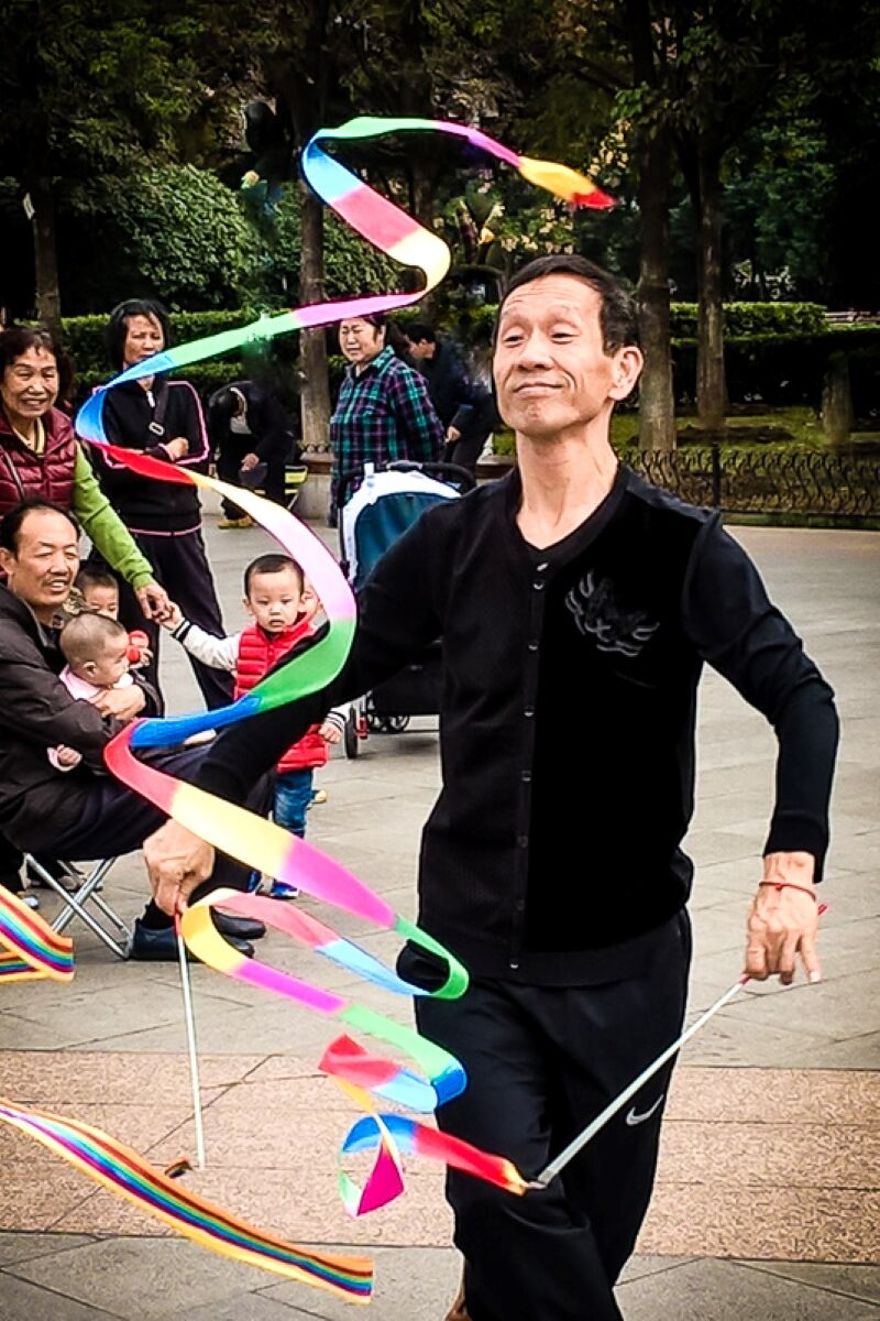 Artista di strada - Wuhan