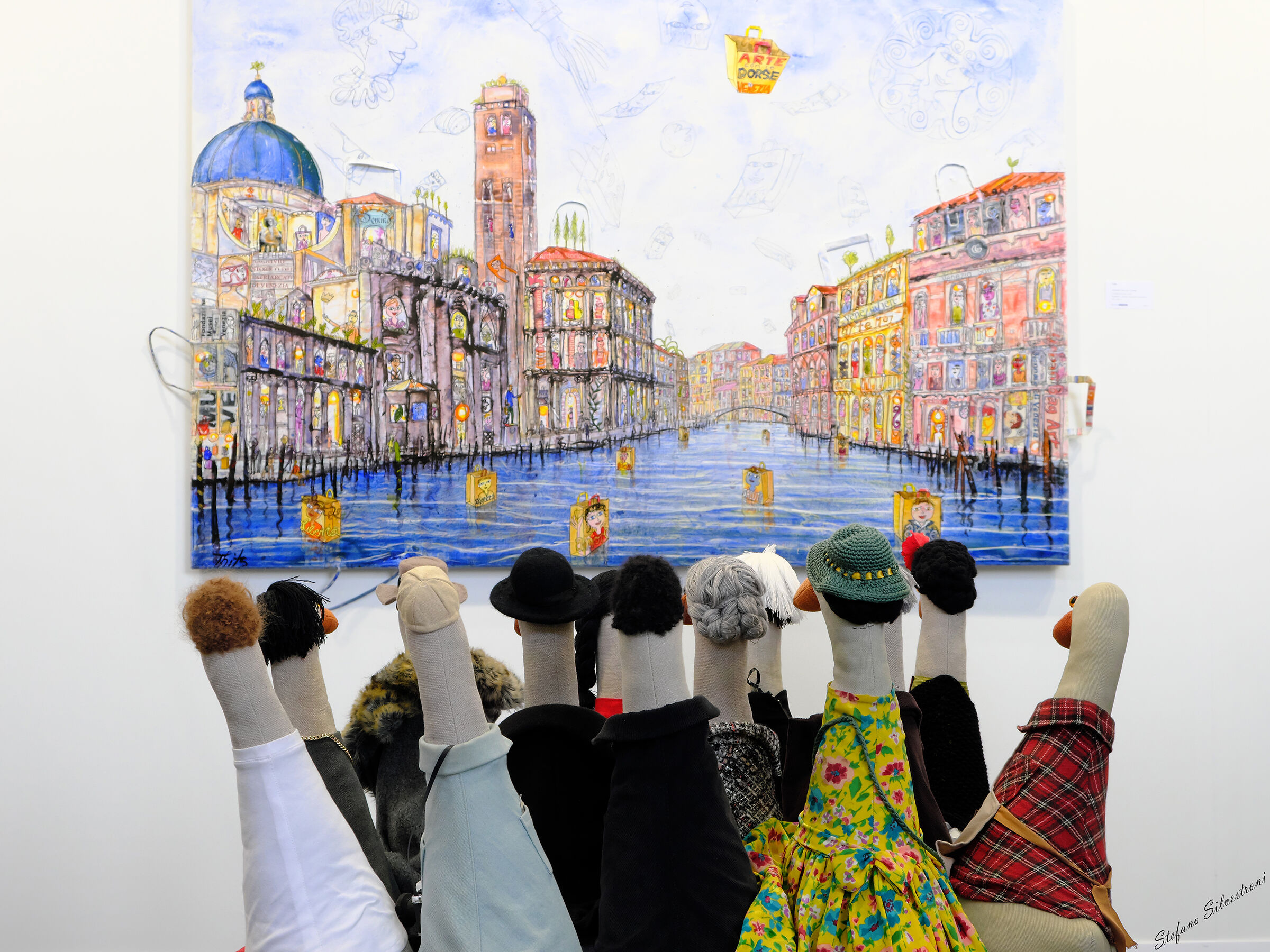 "Quack! Water, lots of water... "