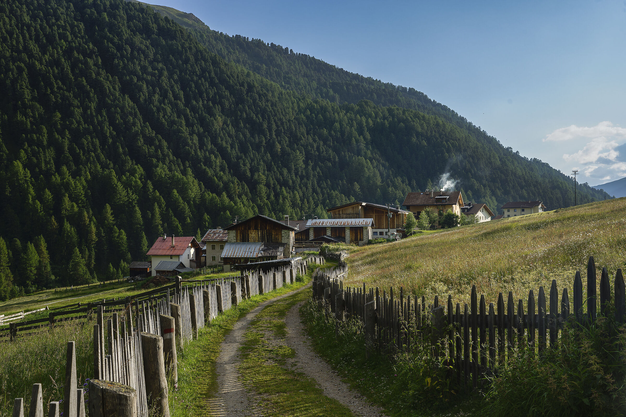 Melag, upper Vallelunga ( Resia Pass )