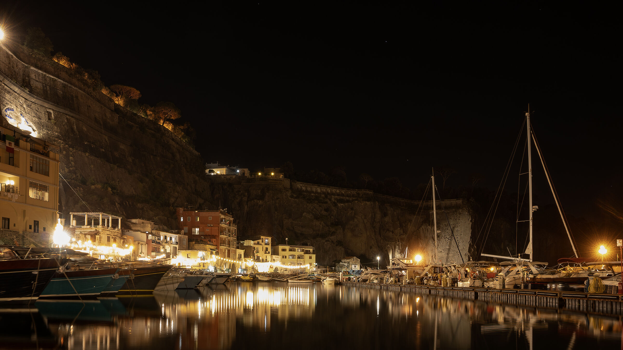 Piano di Sorrento by Night