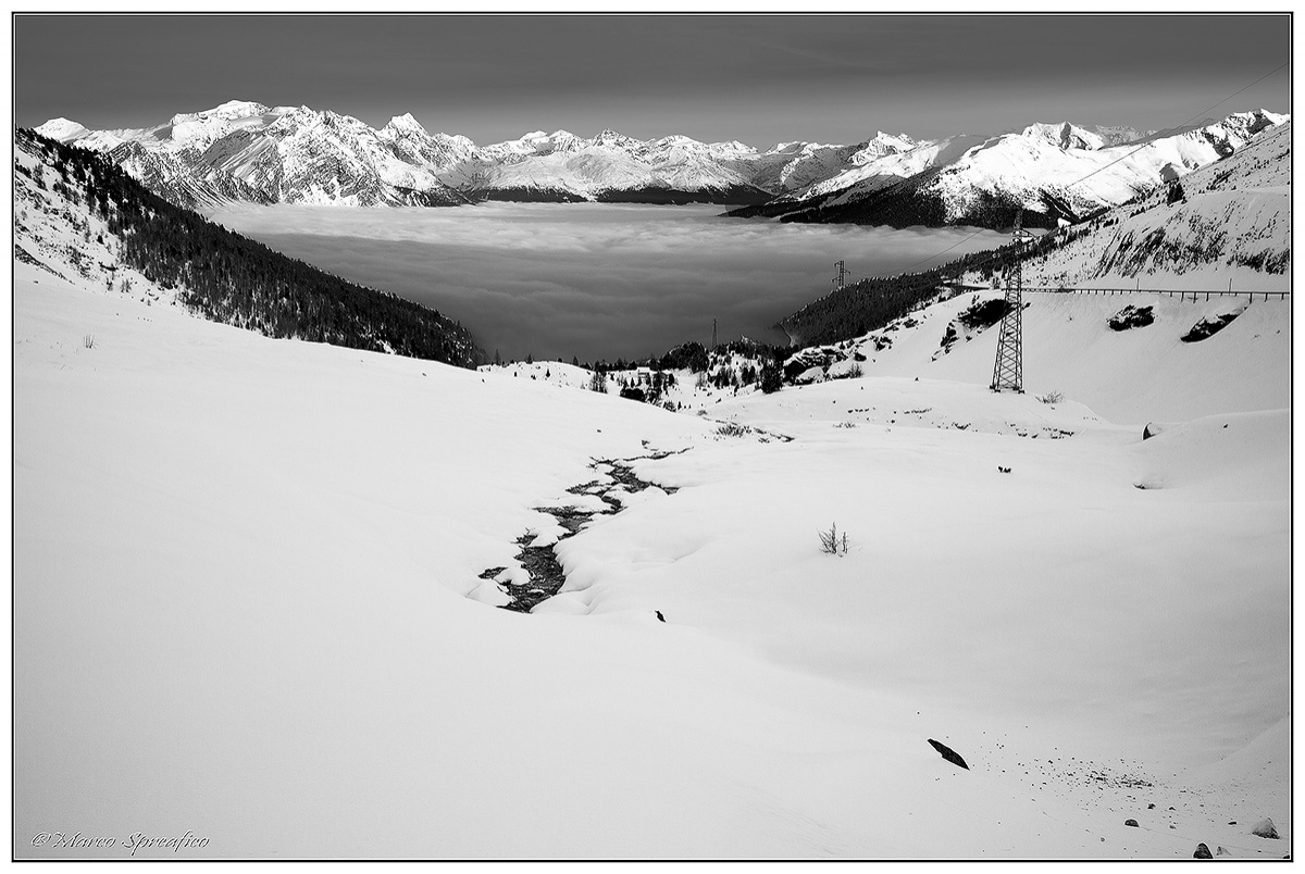 fog in Val di Dentro