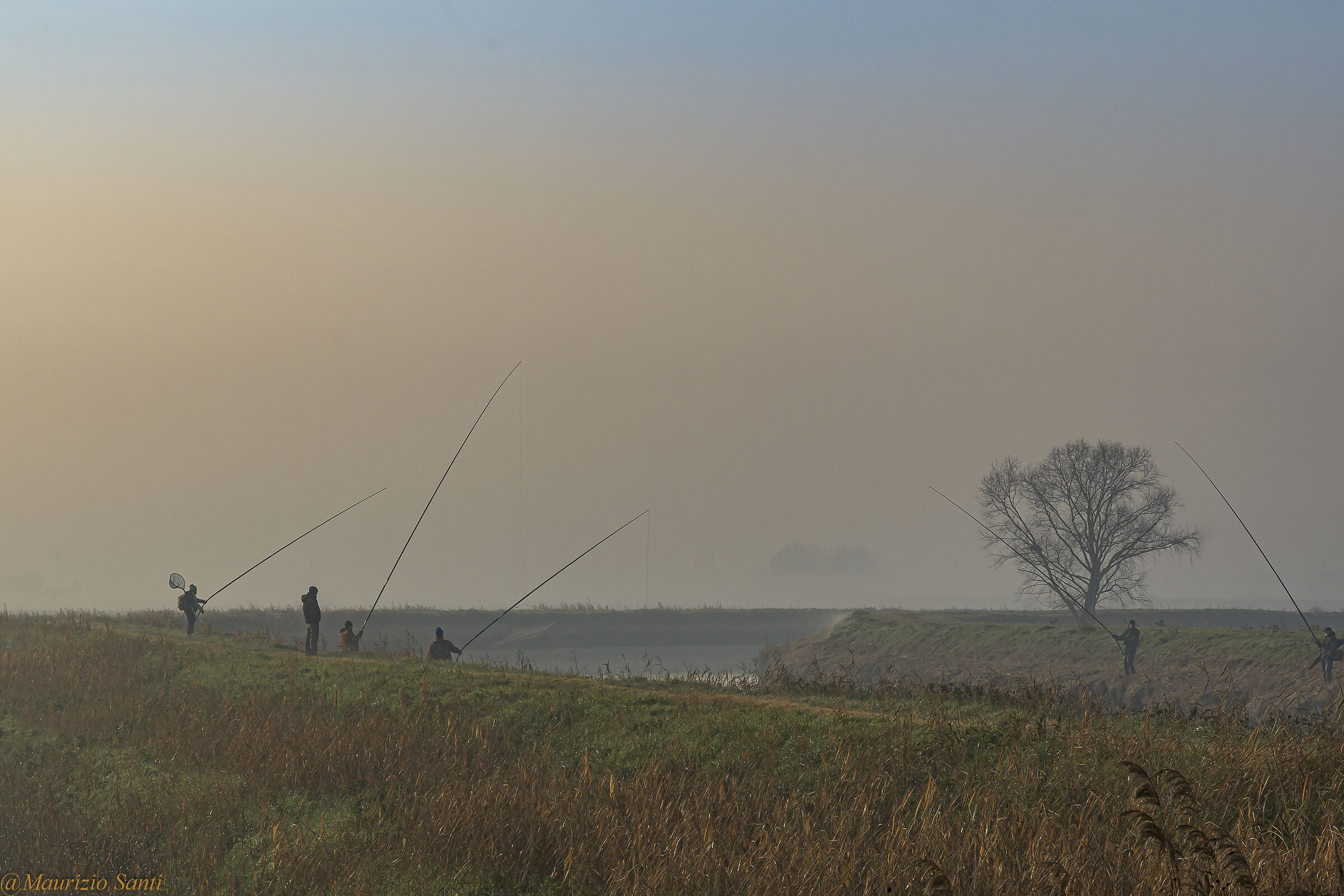 Fishermen in the Polesine