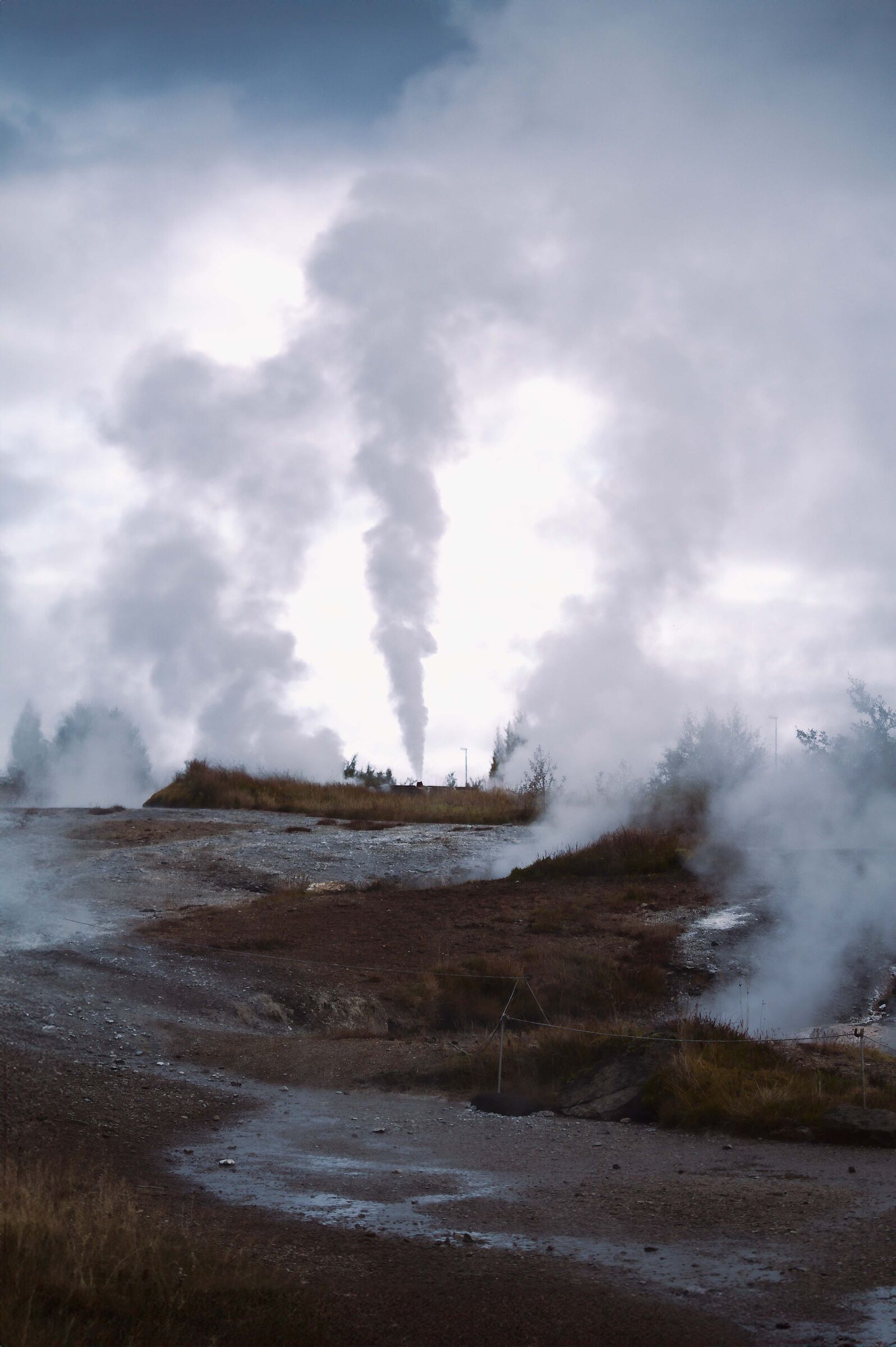 Nature's steamy breath