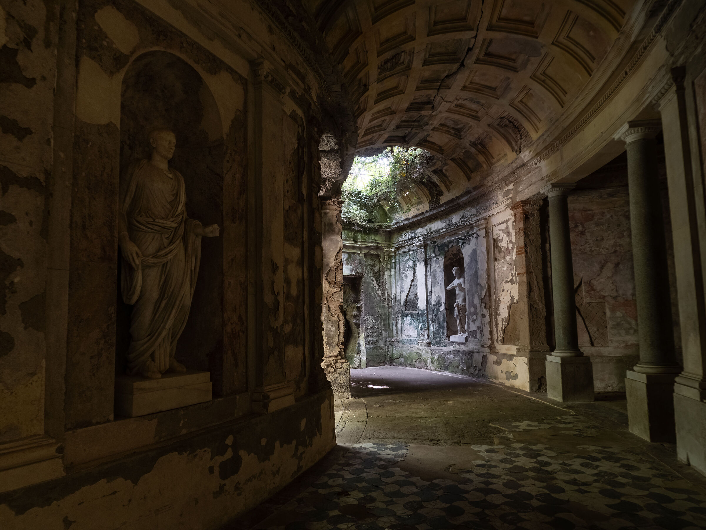 Il criptoportico della Reggia di Caserta