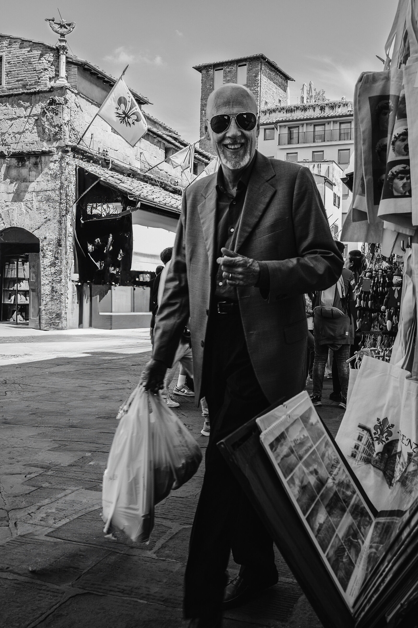 Non si cessa di ridere diventando vecchi...