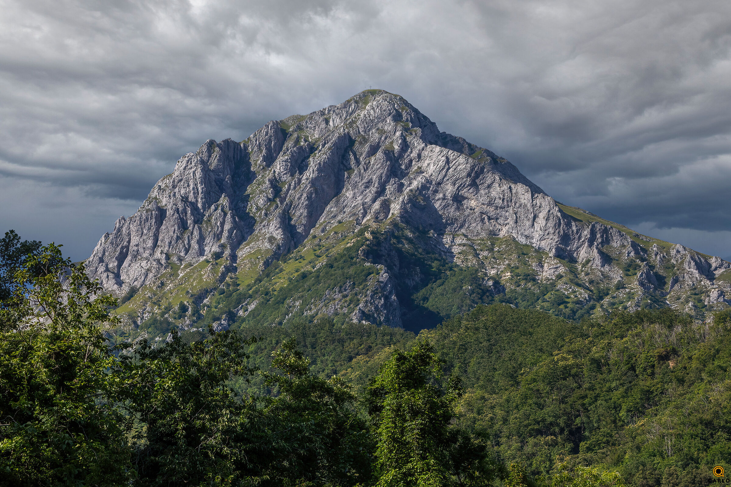 Monte Pania della Croce da Pruno di Stazzema