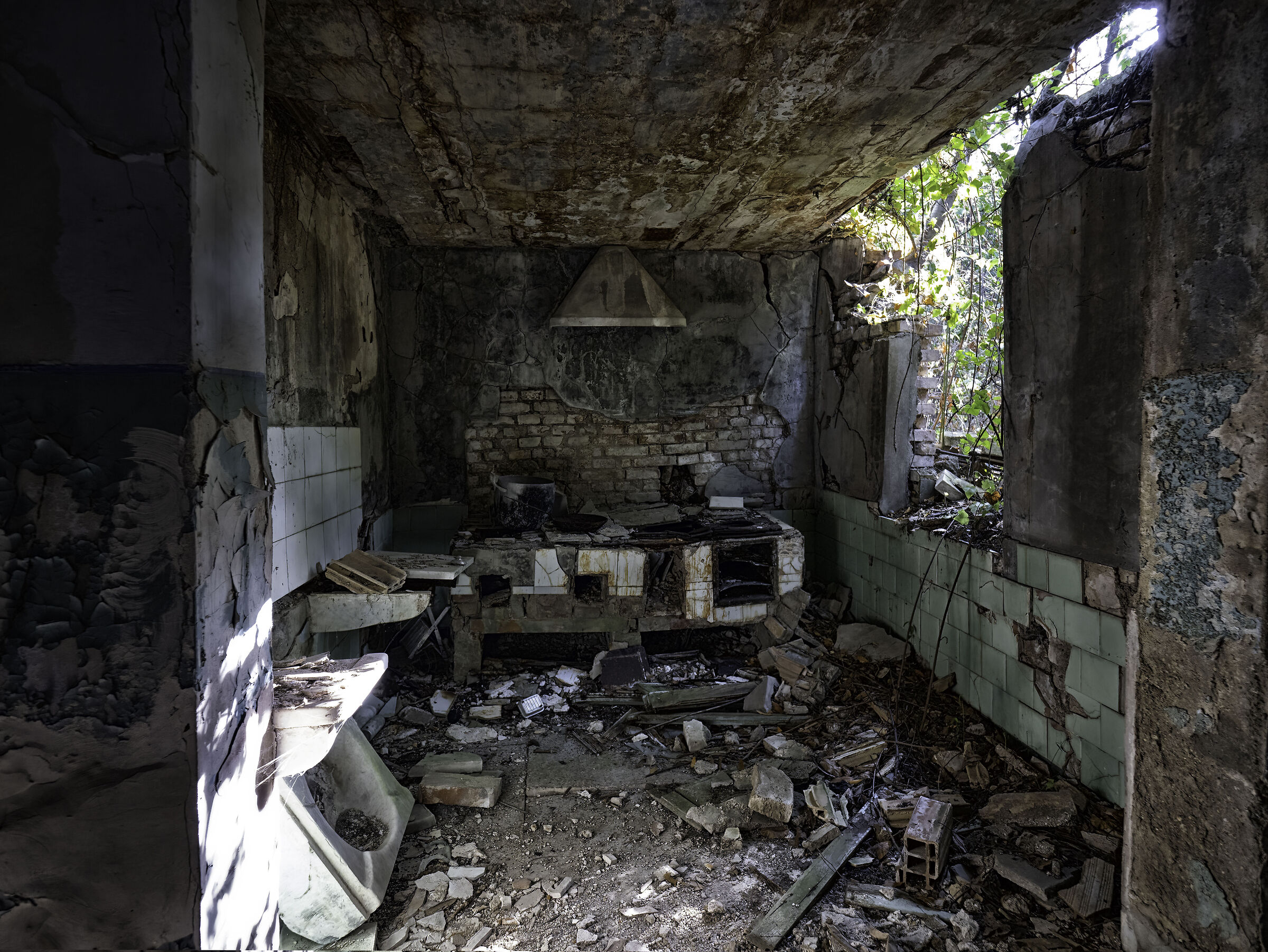 interior of Pinocchio's castle