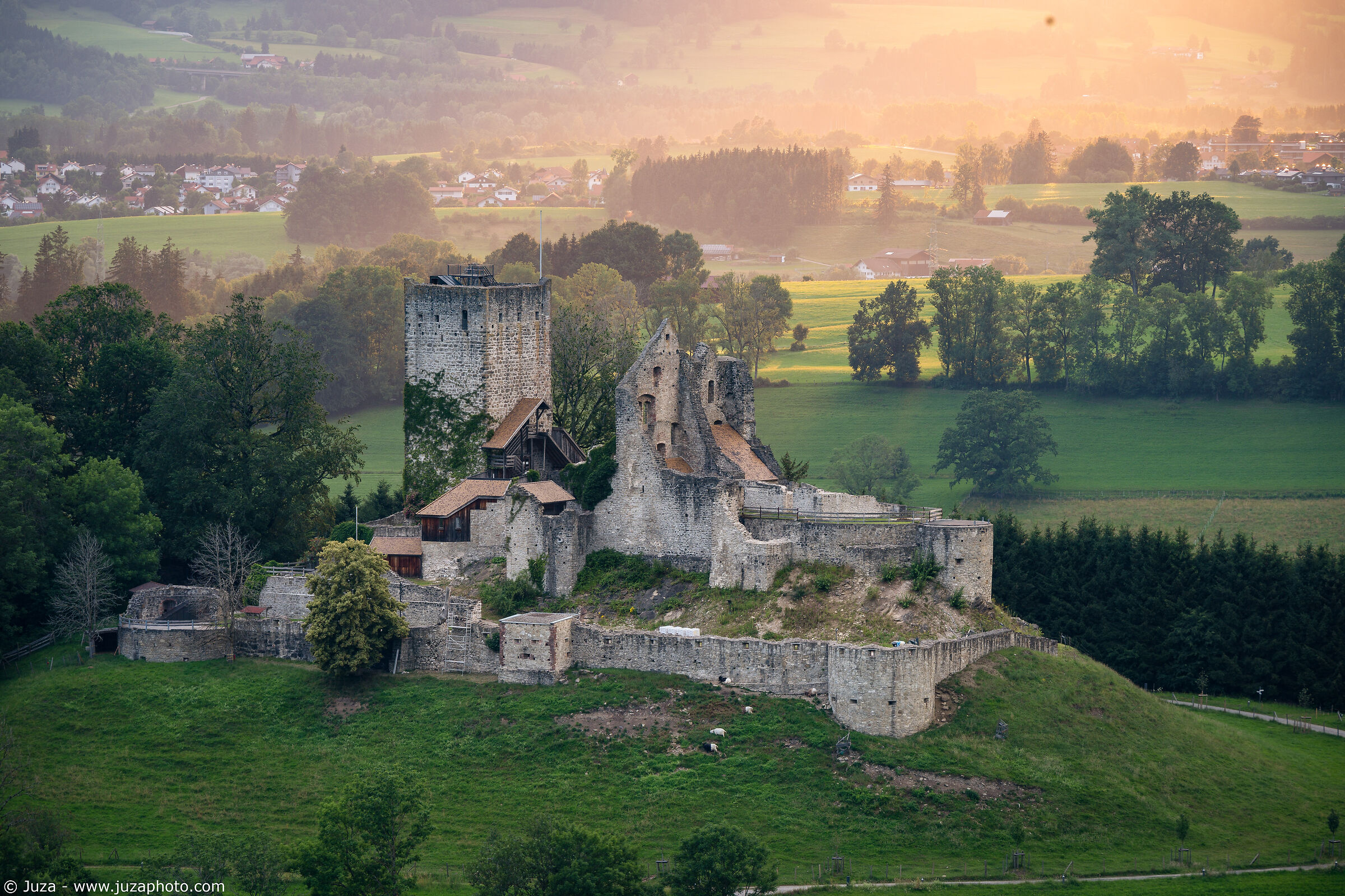 Le rovine di Sulzberg