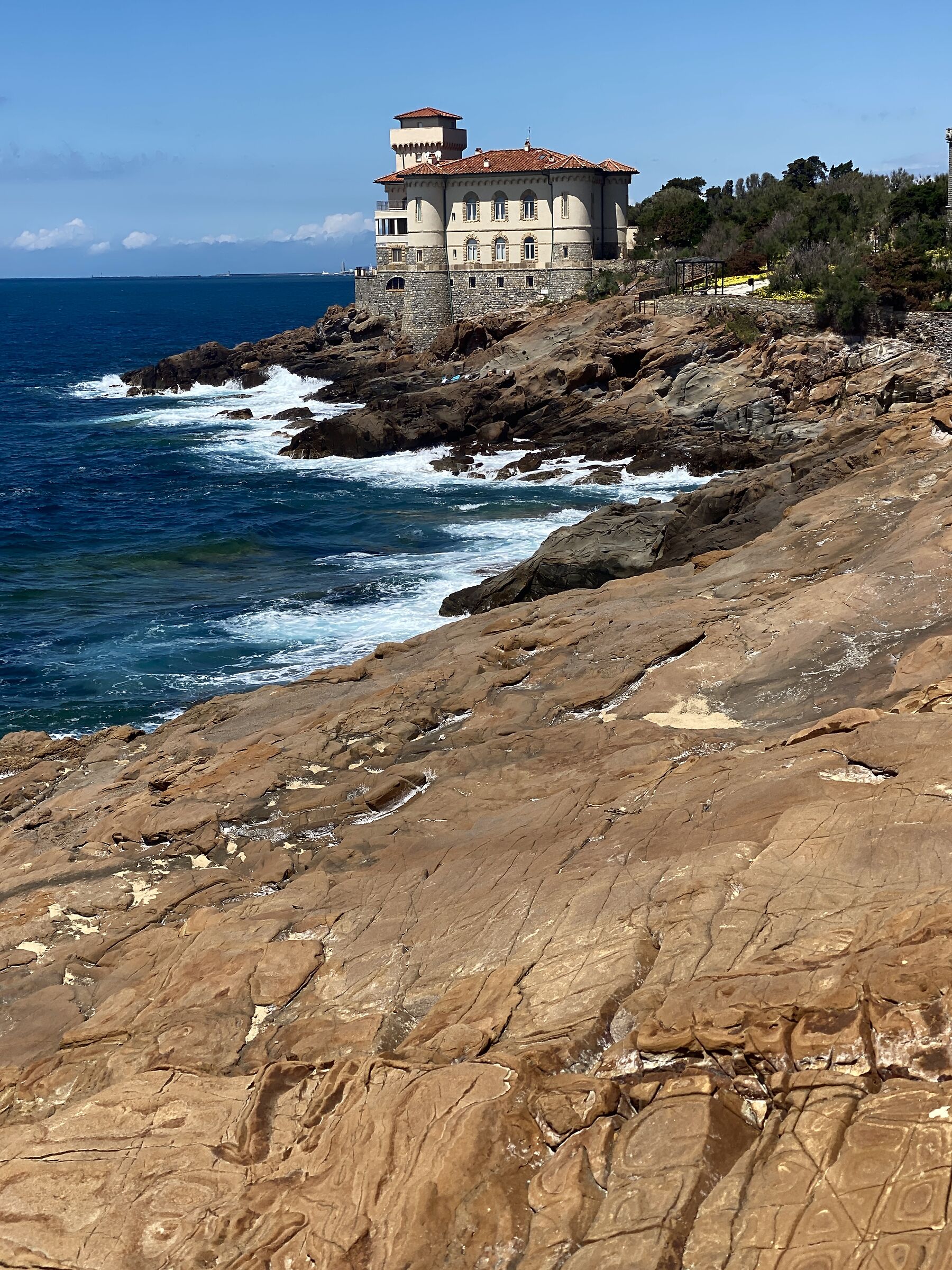 The cliff