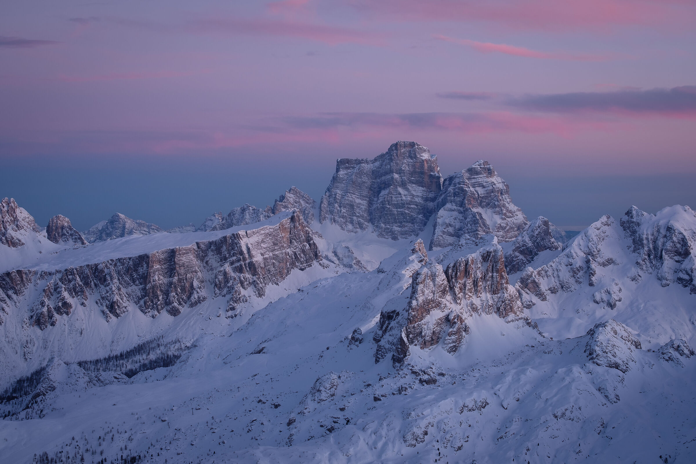 Inverno al Rifugio Lagazuoi
