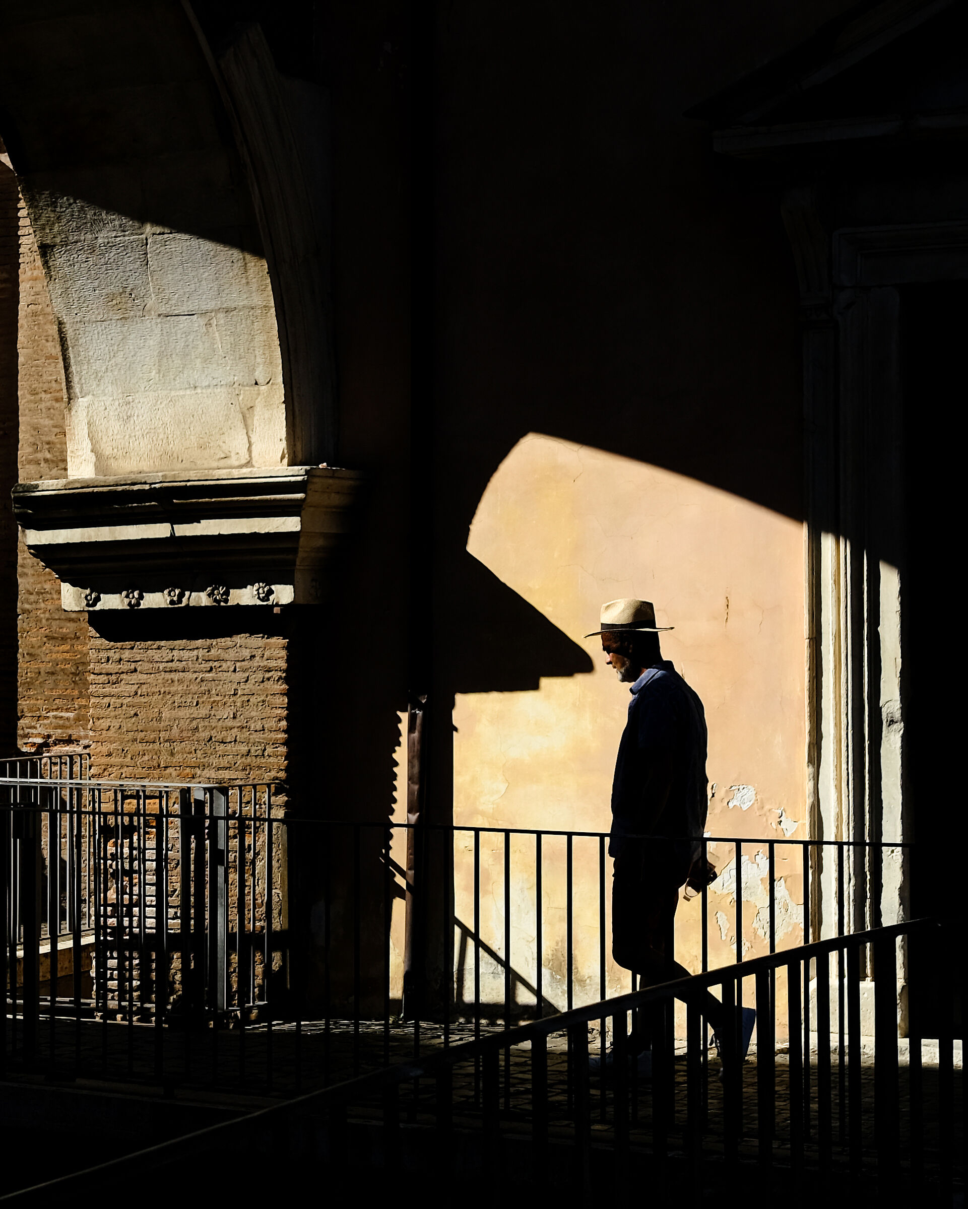 Walking through the ghetto