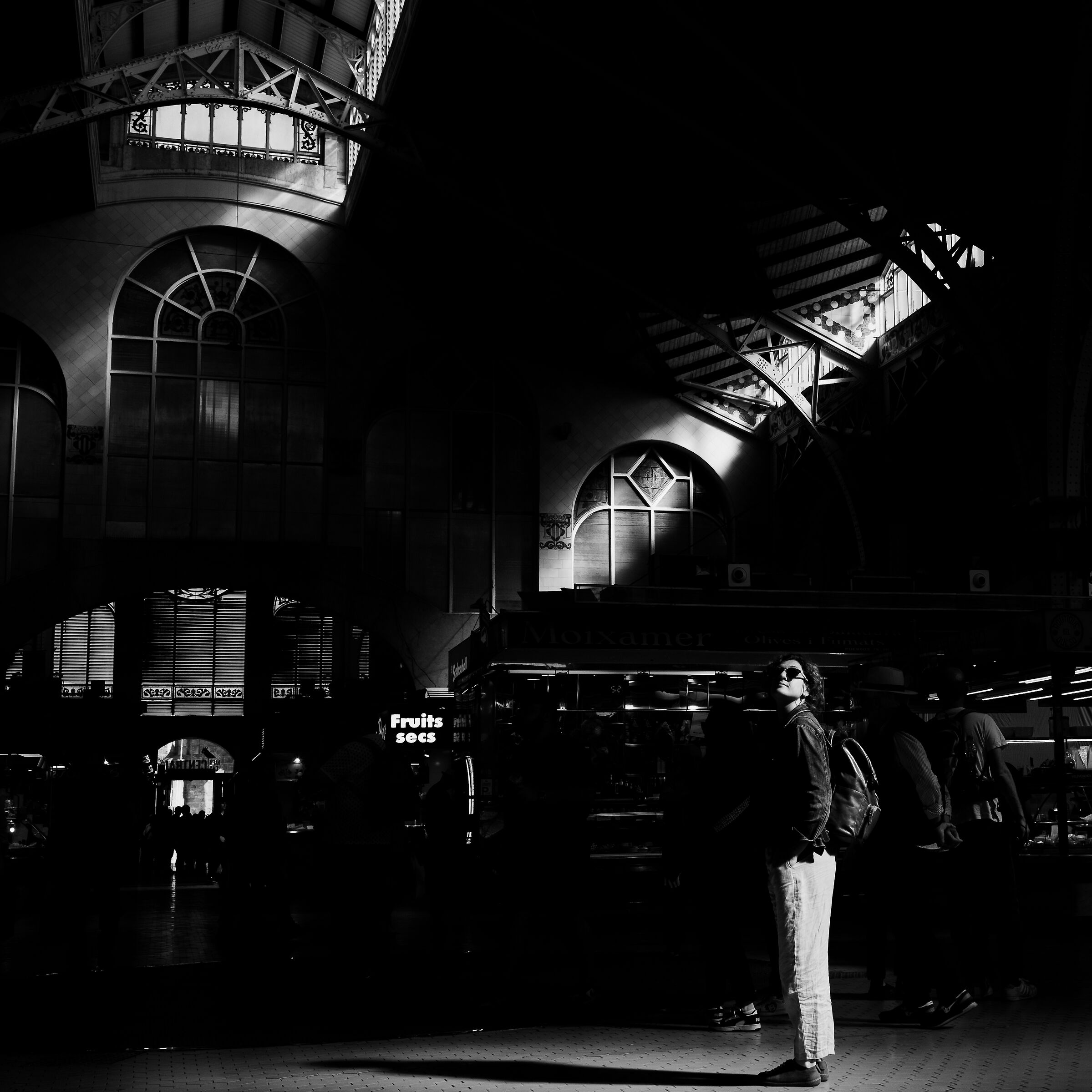 Lights and shadows at the Central Market