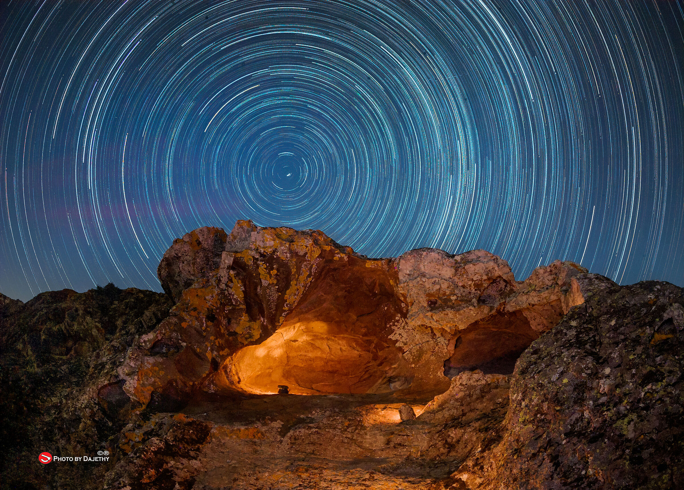Sardinian sky lights up