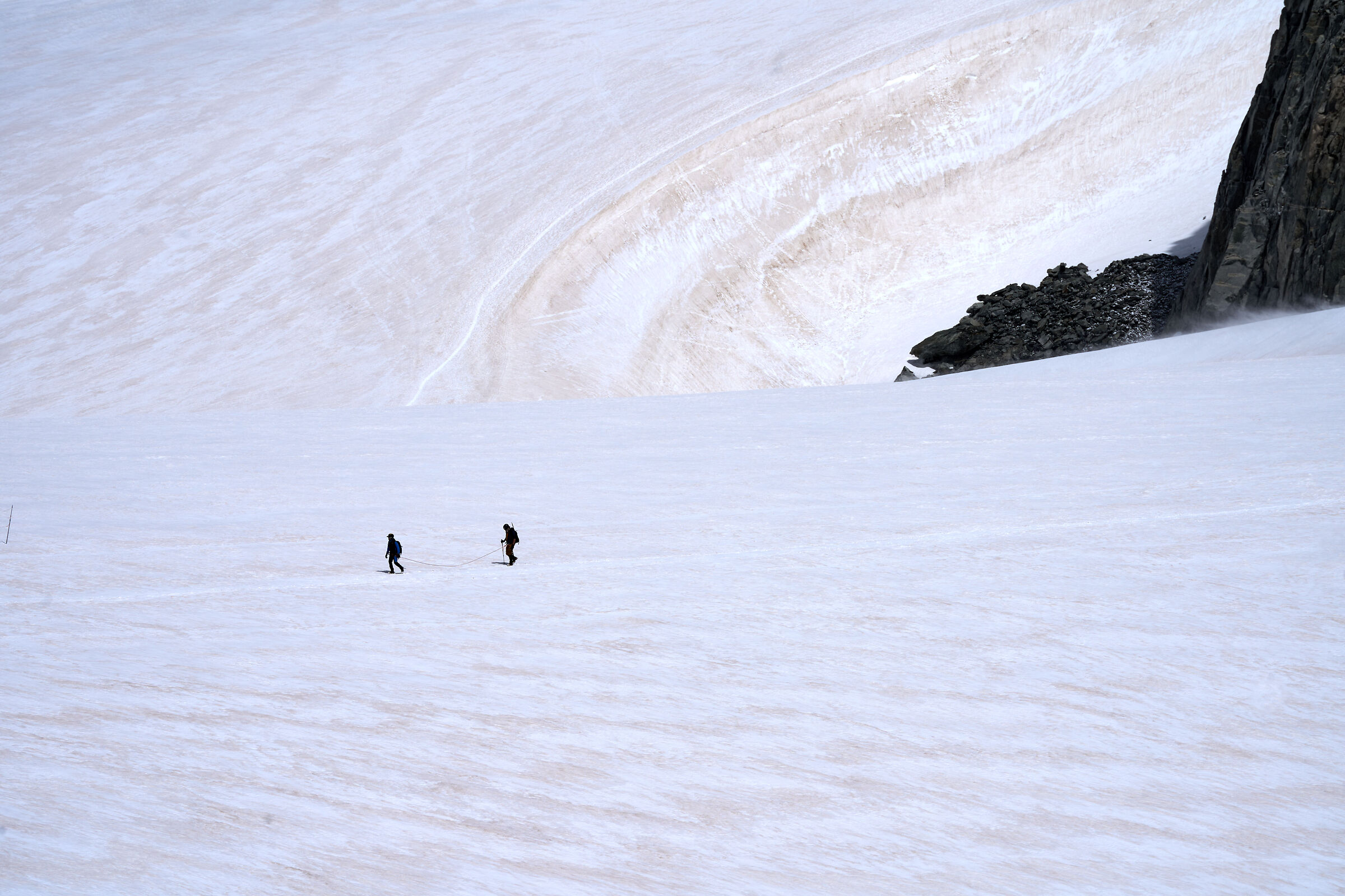 L'immenso Col du Géant - Monte Bianco
