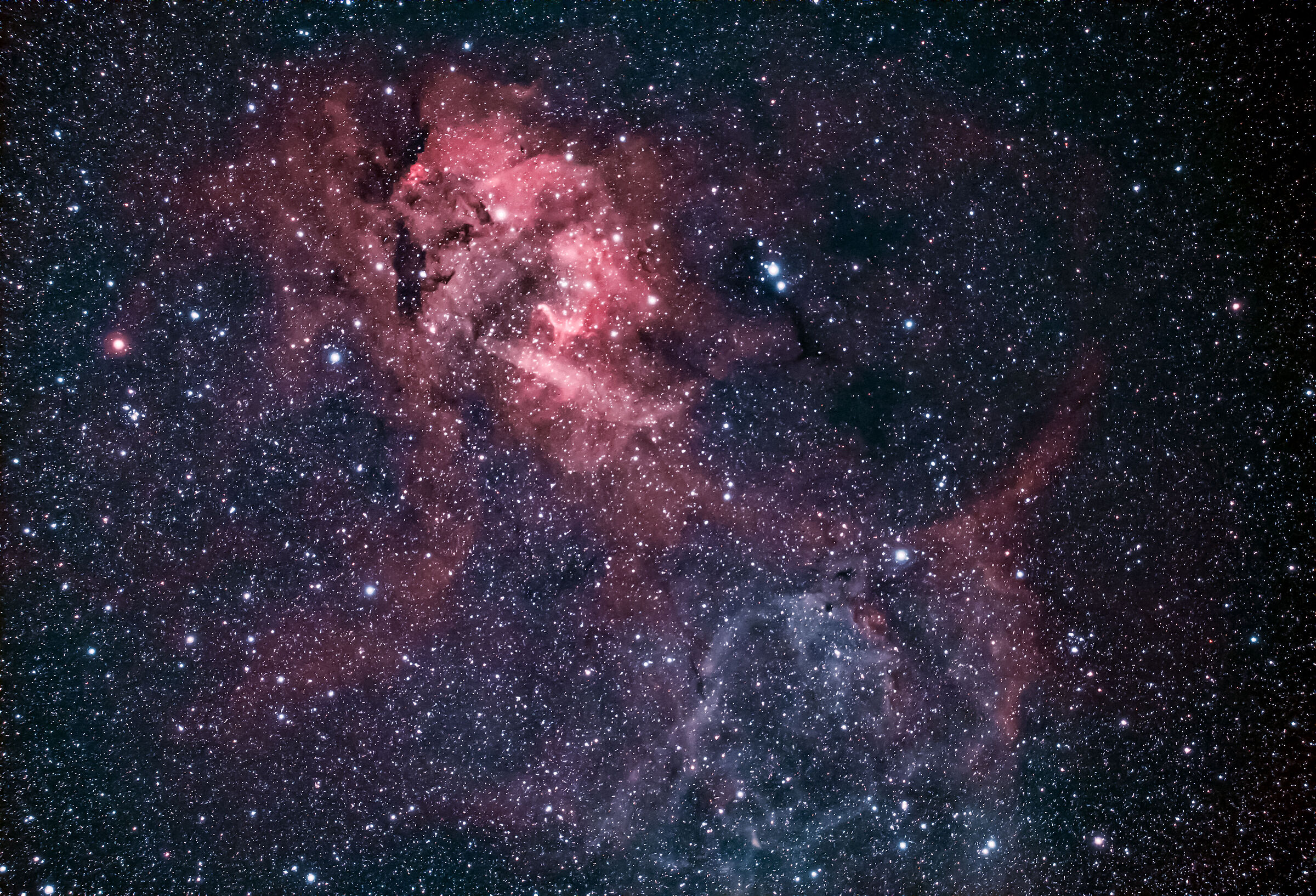 The Lion Nebula Sh2-132