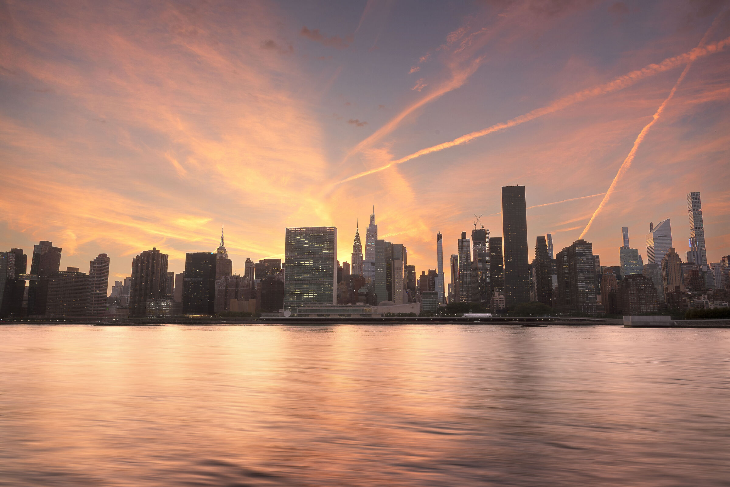 Sunset on Long Island
