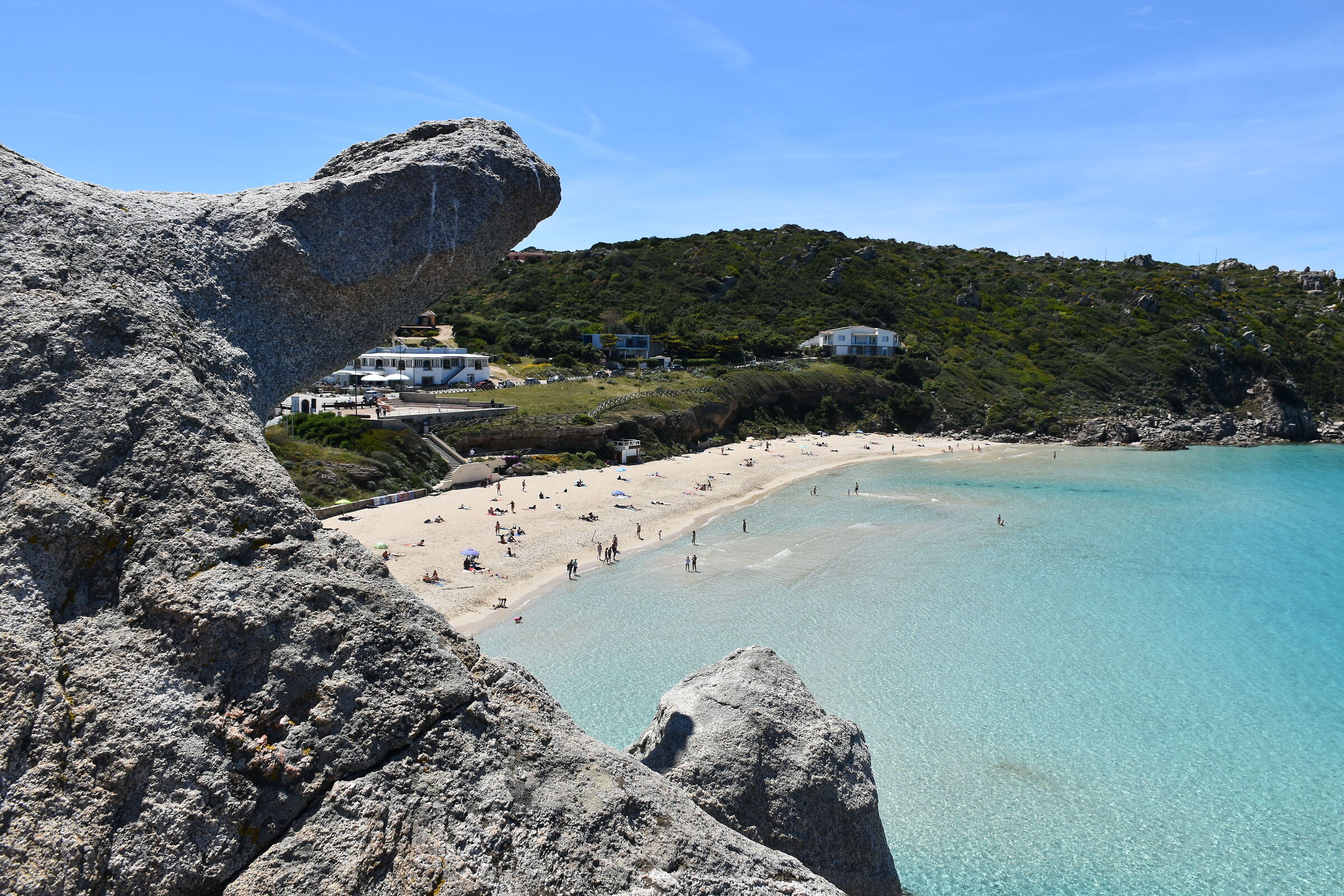 Santa Teresa di Gallura: Rena Bianca beach
