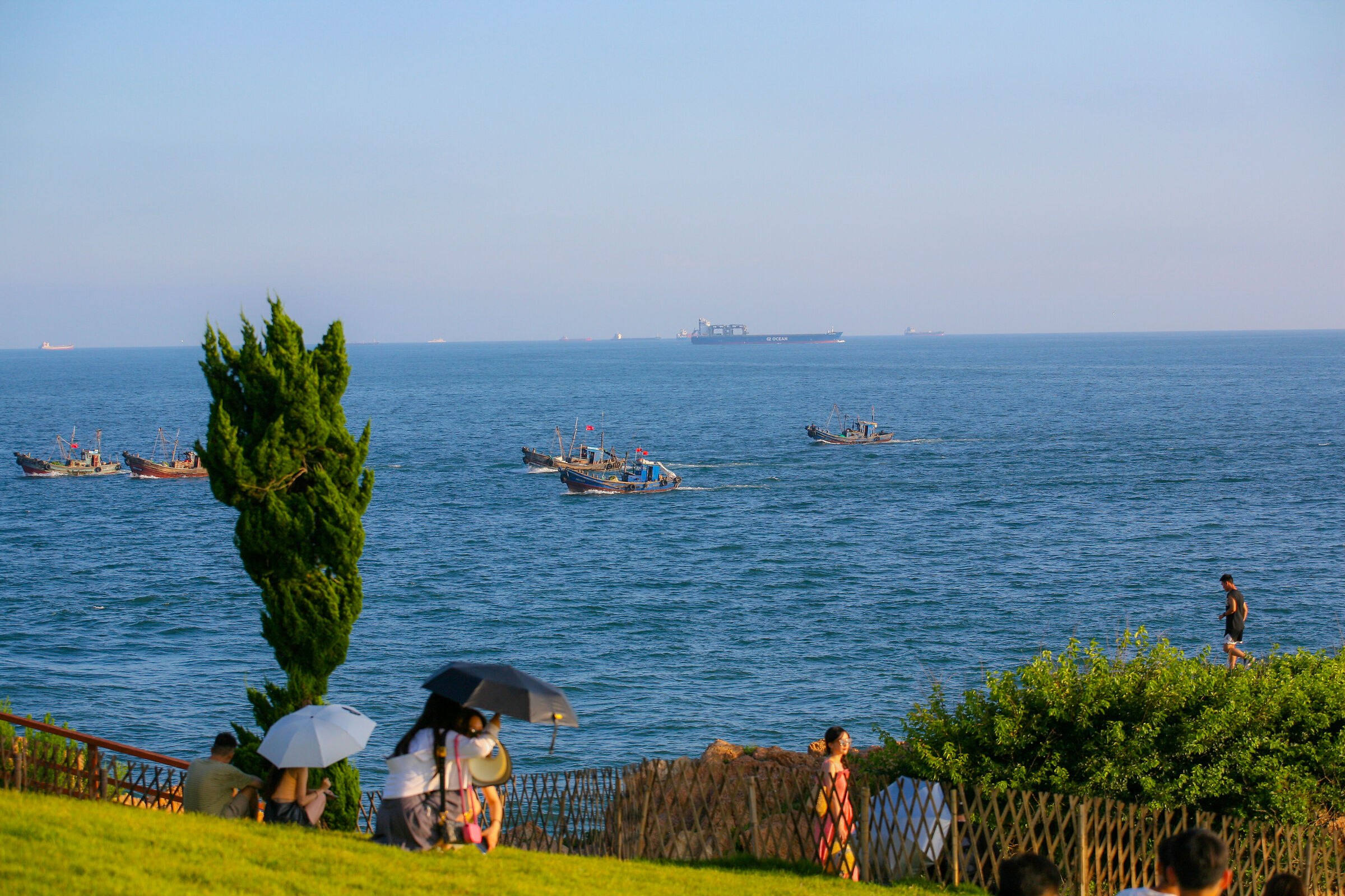 A peaceful summer day at Xiaomai island