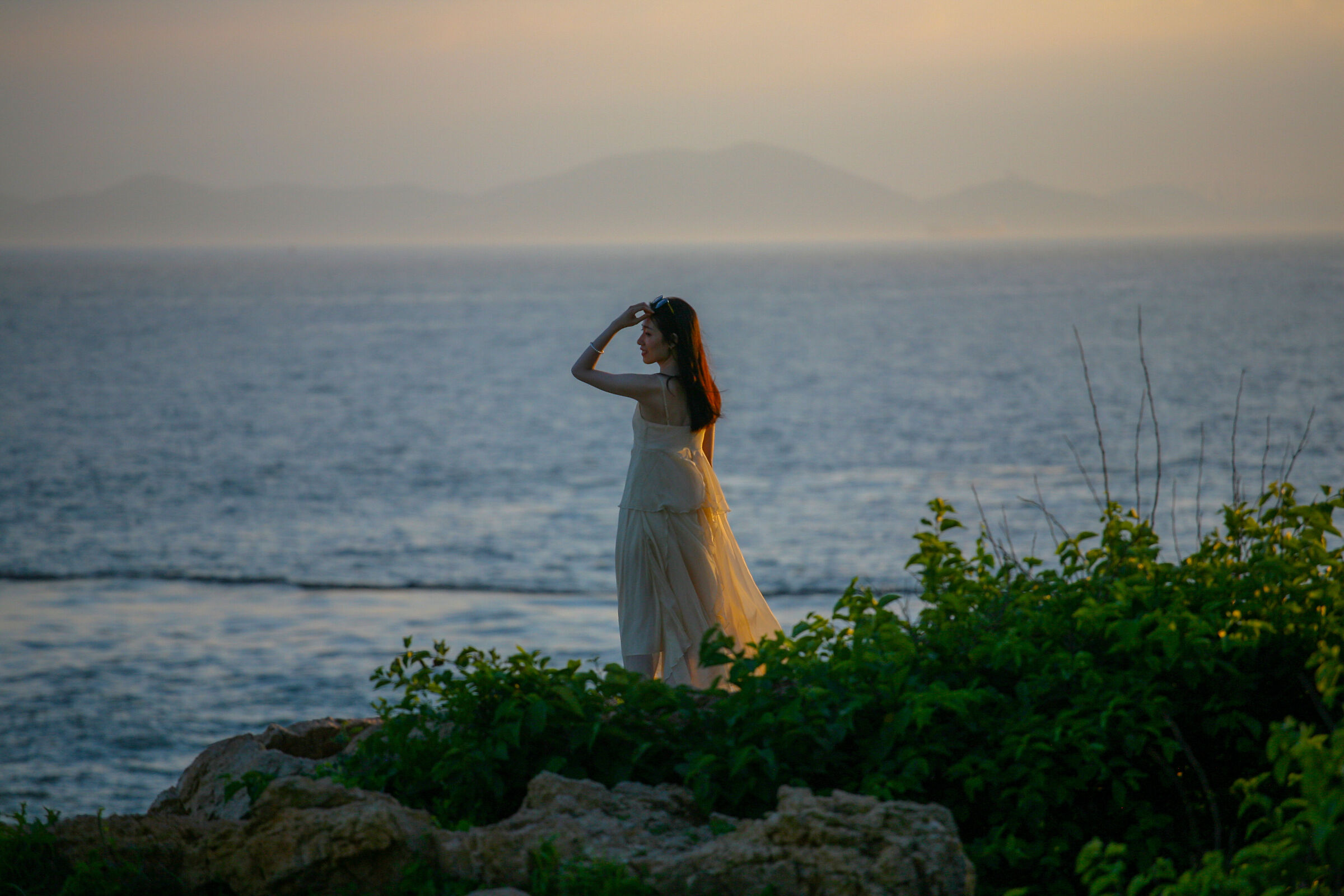 A peaceful summer day at Xiaomai island