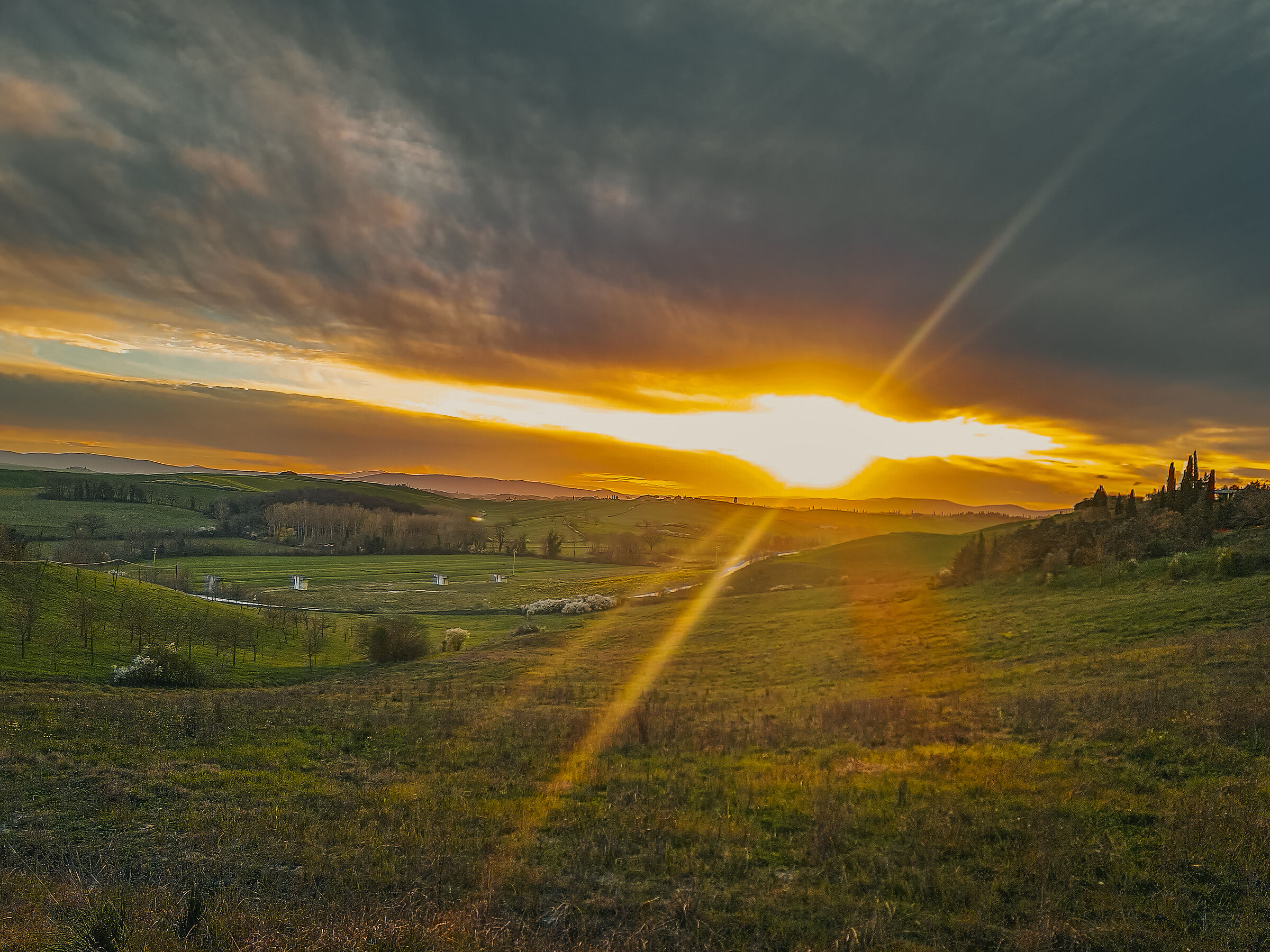 Last rays