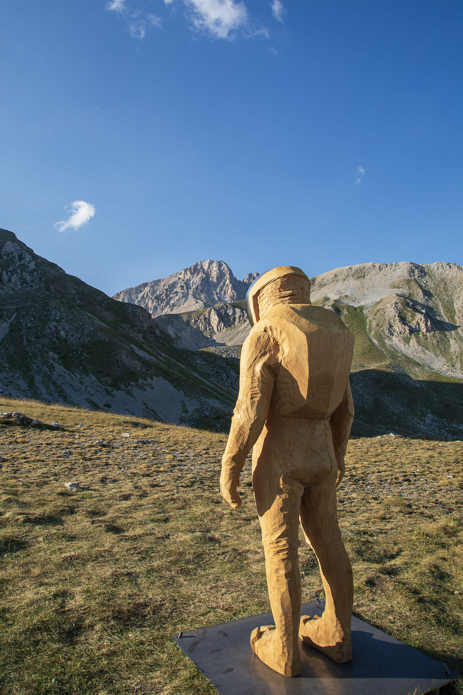 Astronauta a Campo Imperatore