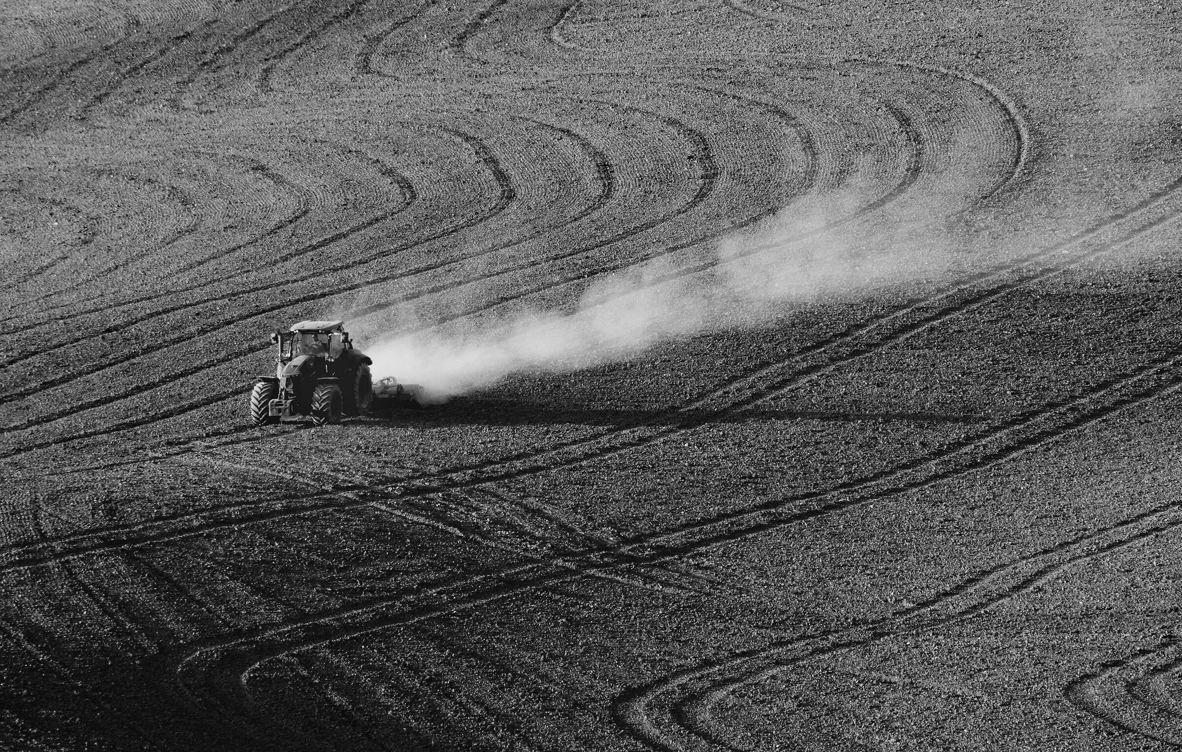 Lavori in corso (crete senesi)
