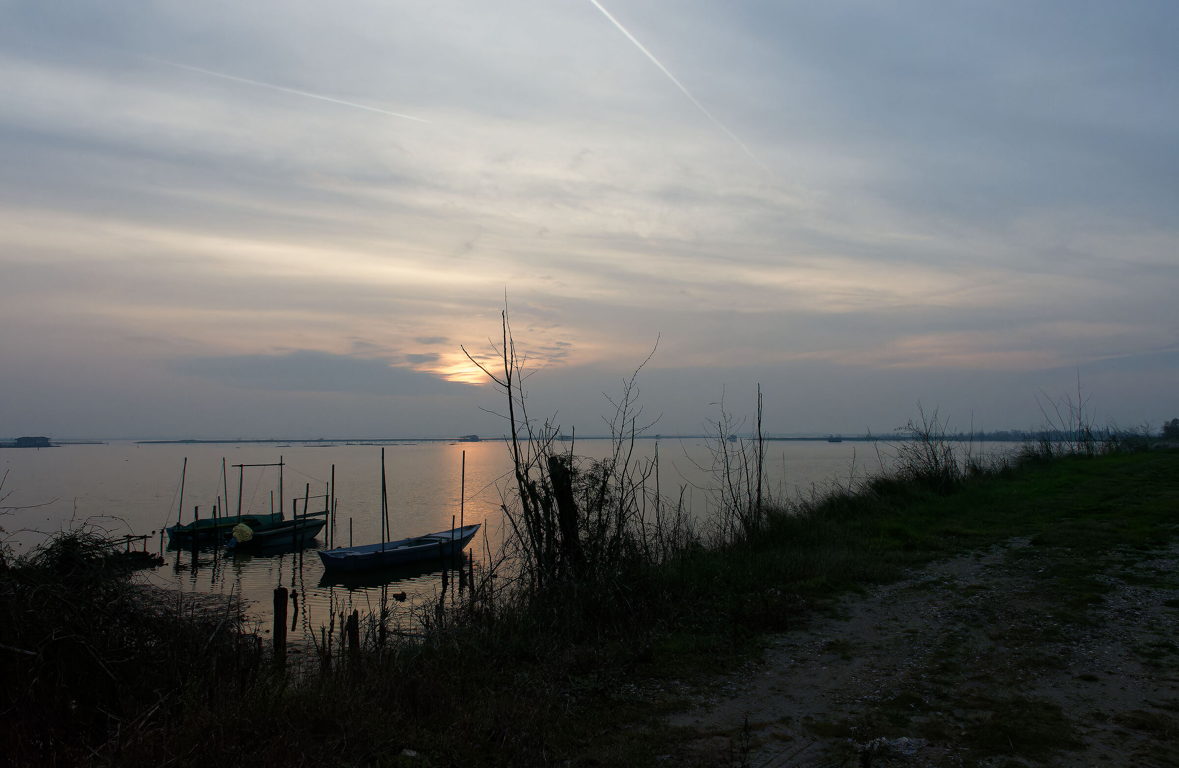 Sunset in Porto Caleri